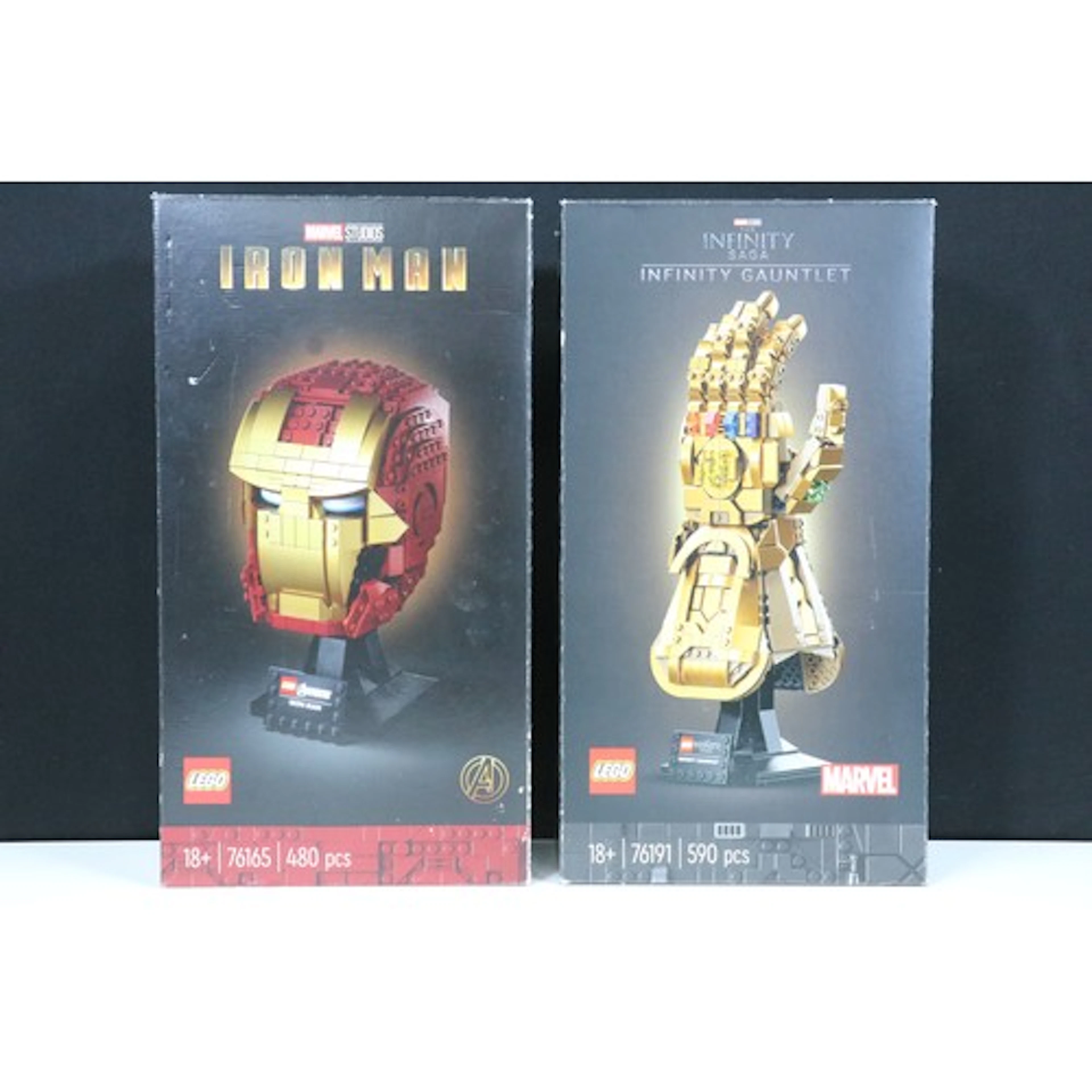 Lego - Two boxed Lego Marvel sets to include 76165 Iron Man ...