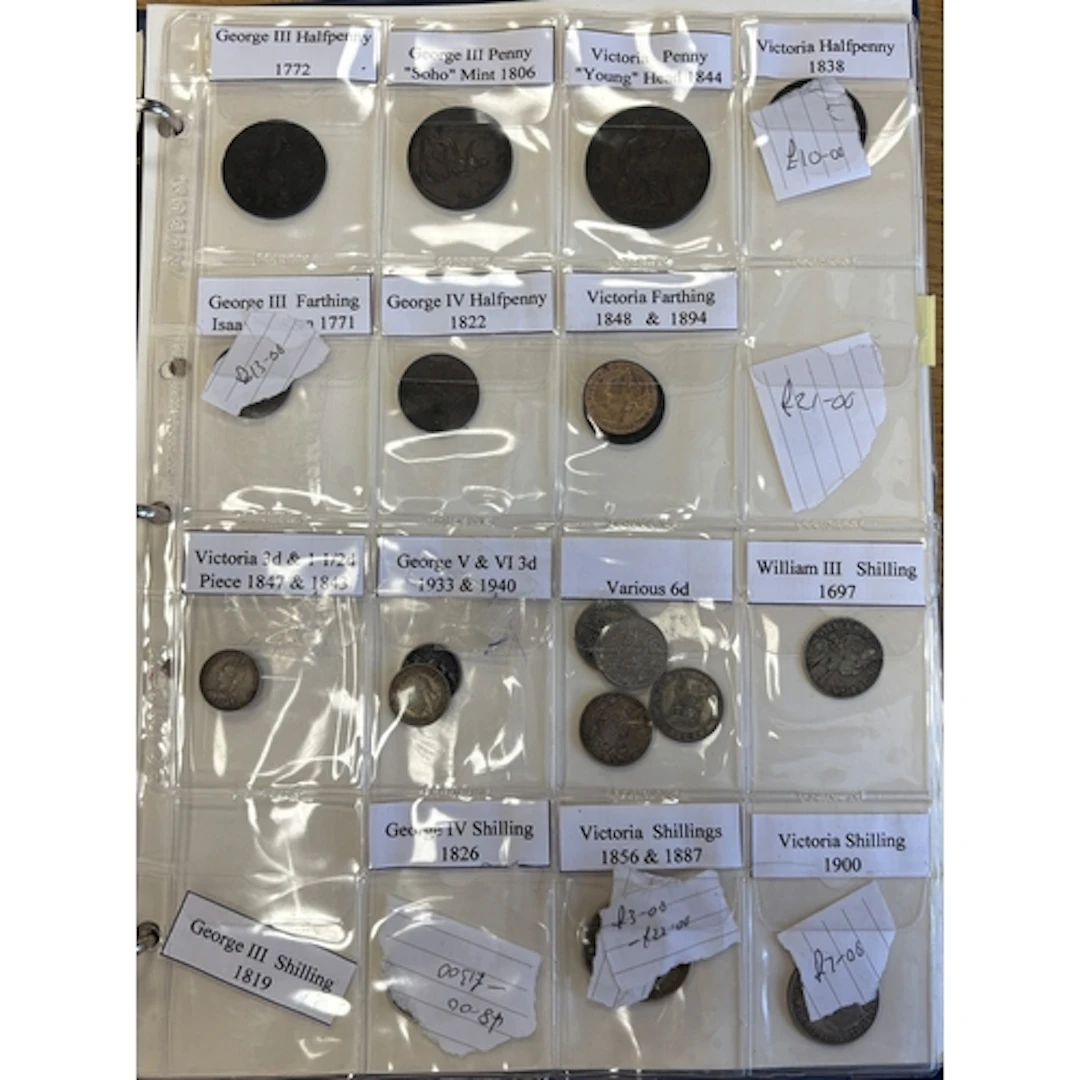 Collection of pre-decimal issues in album, generally very fi...