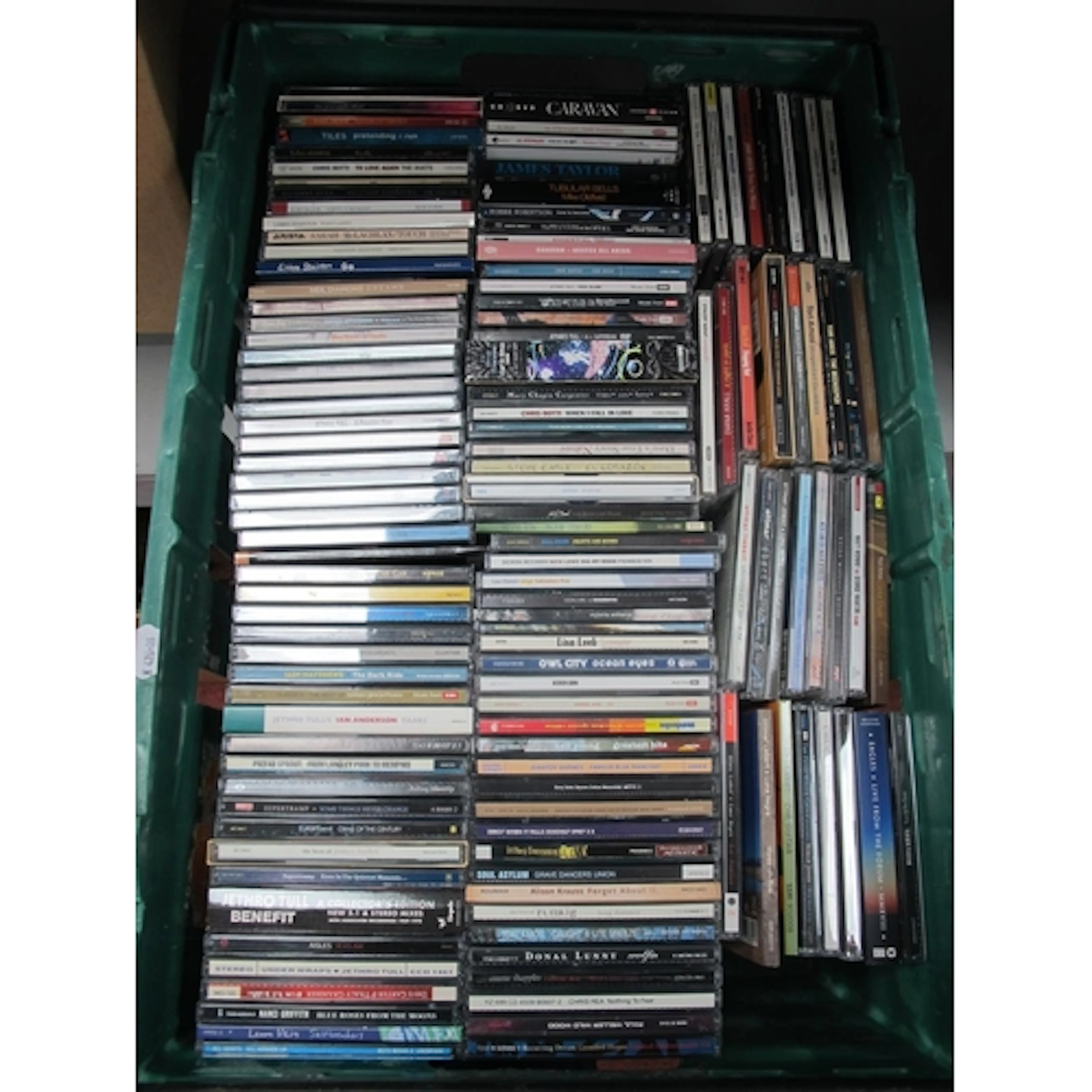 CDs, a 140 by artists include, Chris Rea, Runrig, Alison Kra...