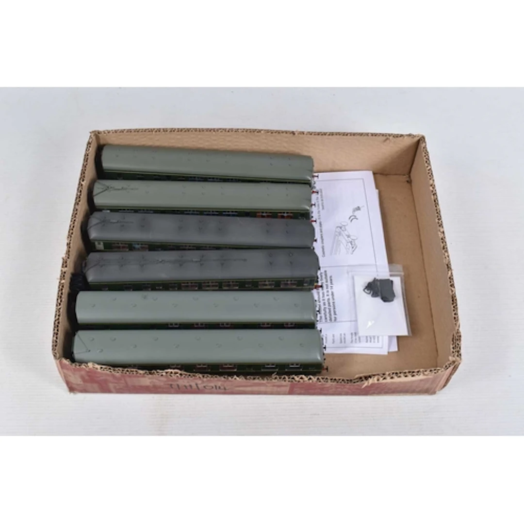 THREE UNBOXED BACHMANN OO GAUGE TWO CAR D.M.U. SETS, renumbe...