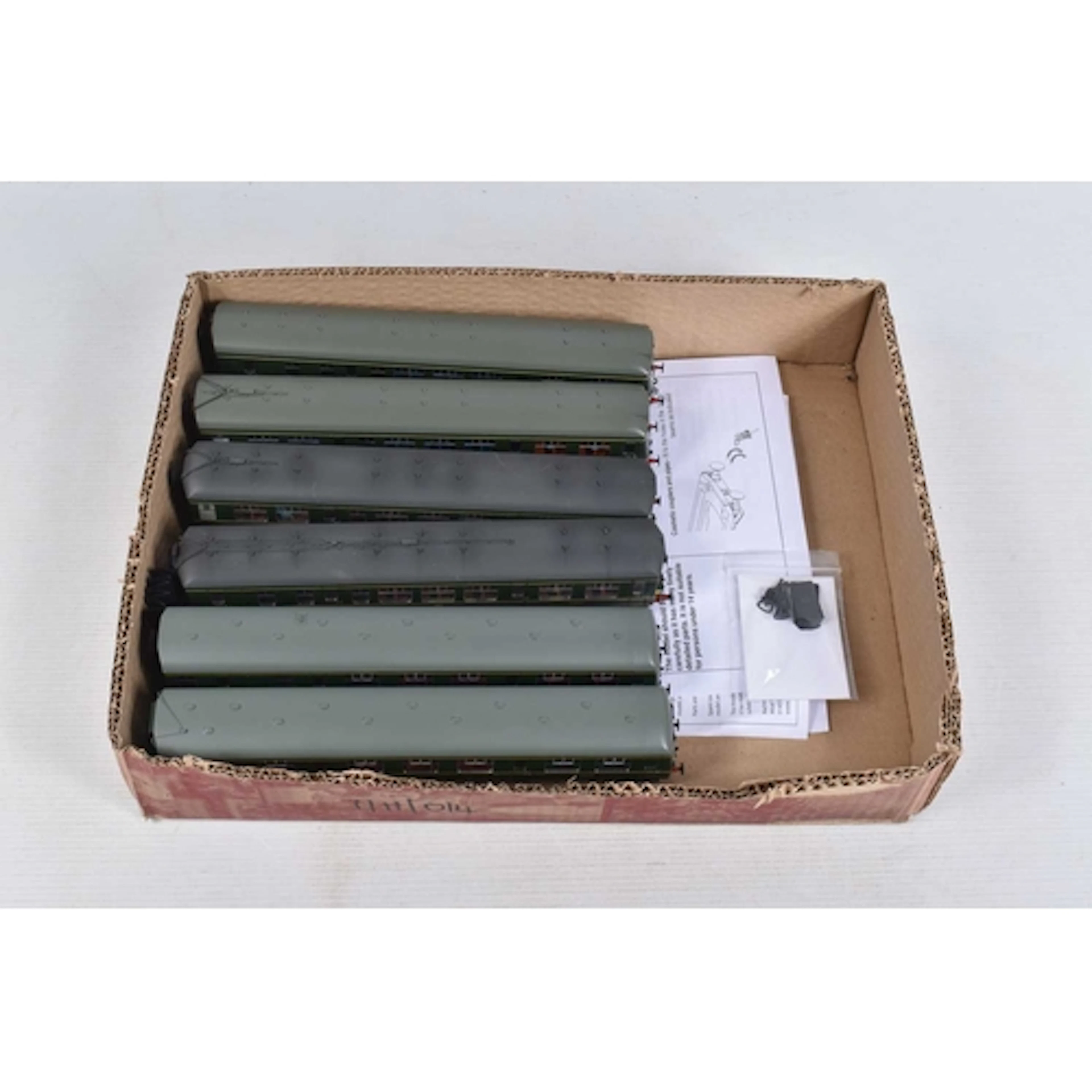 THREE UNBOXED BACHMANN OO GAUGE TWO CAR D.M.U. SETS, renumbe...