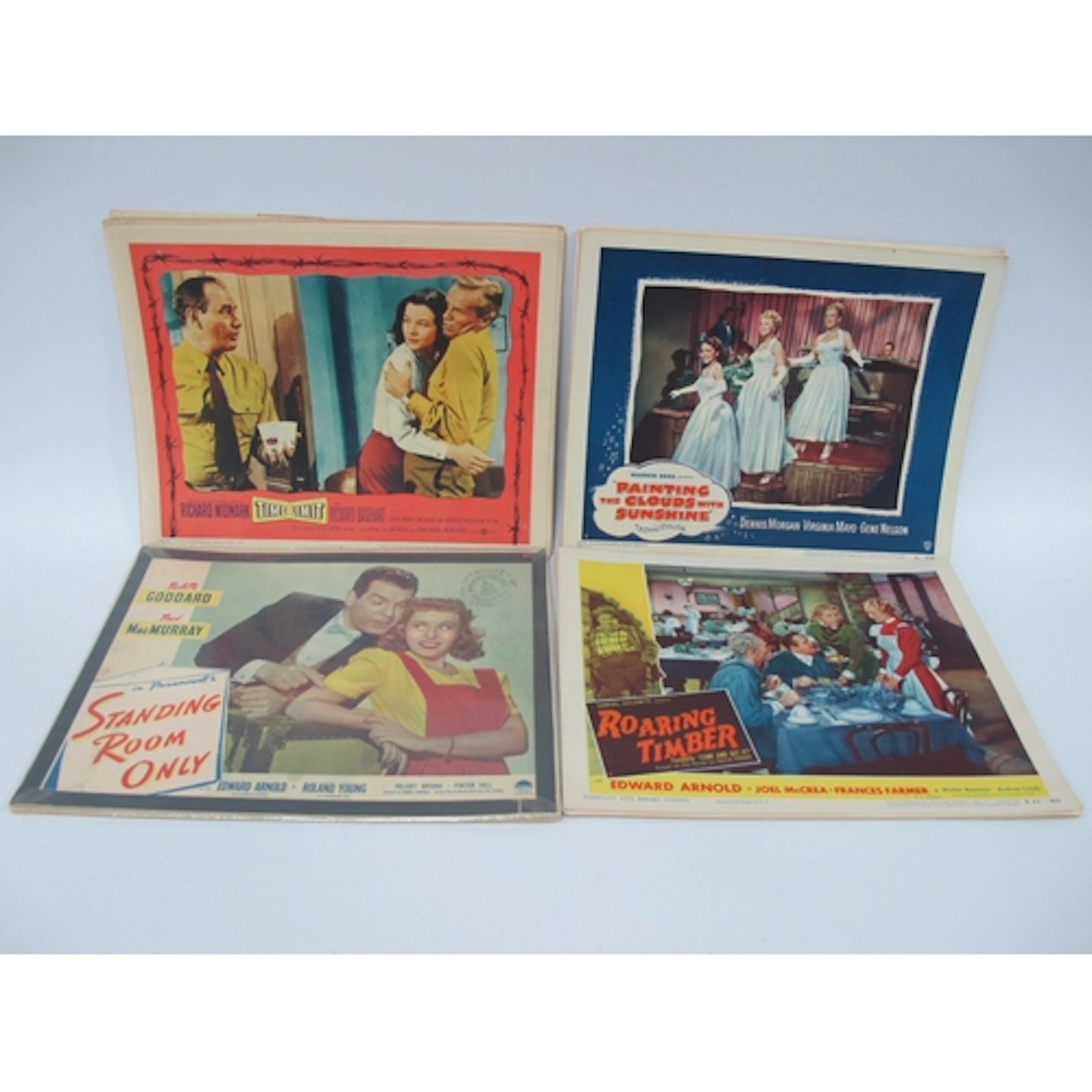 Lobby Cards 1940s, 50s, 60s, 70s, including Richard Widmark,...