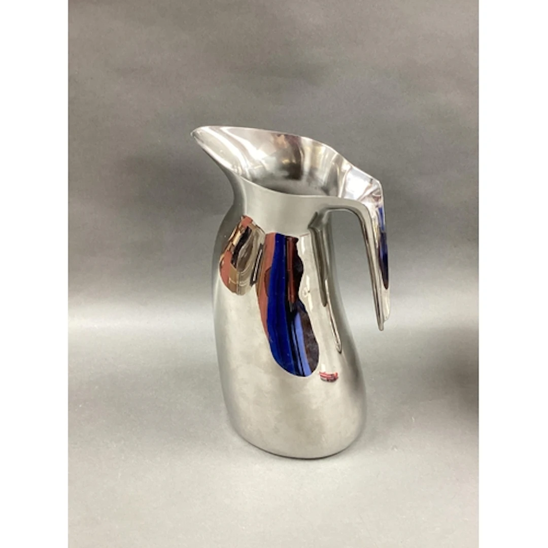 Georg Jensen; A Danish Modernist Design Water Jug, of sinuou...