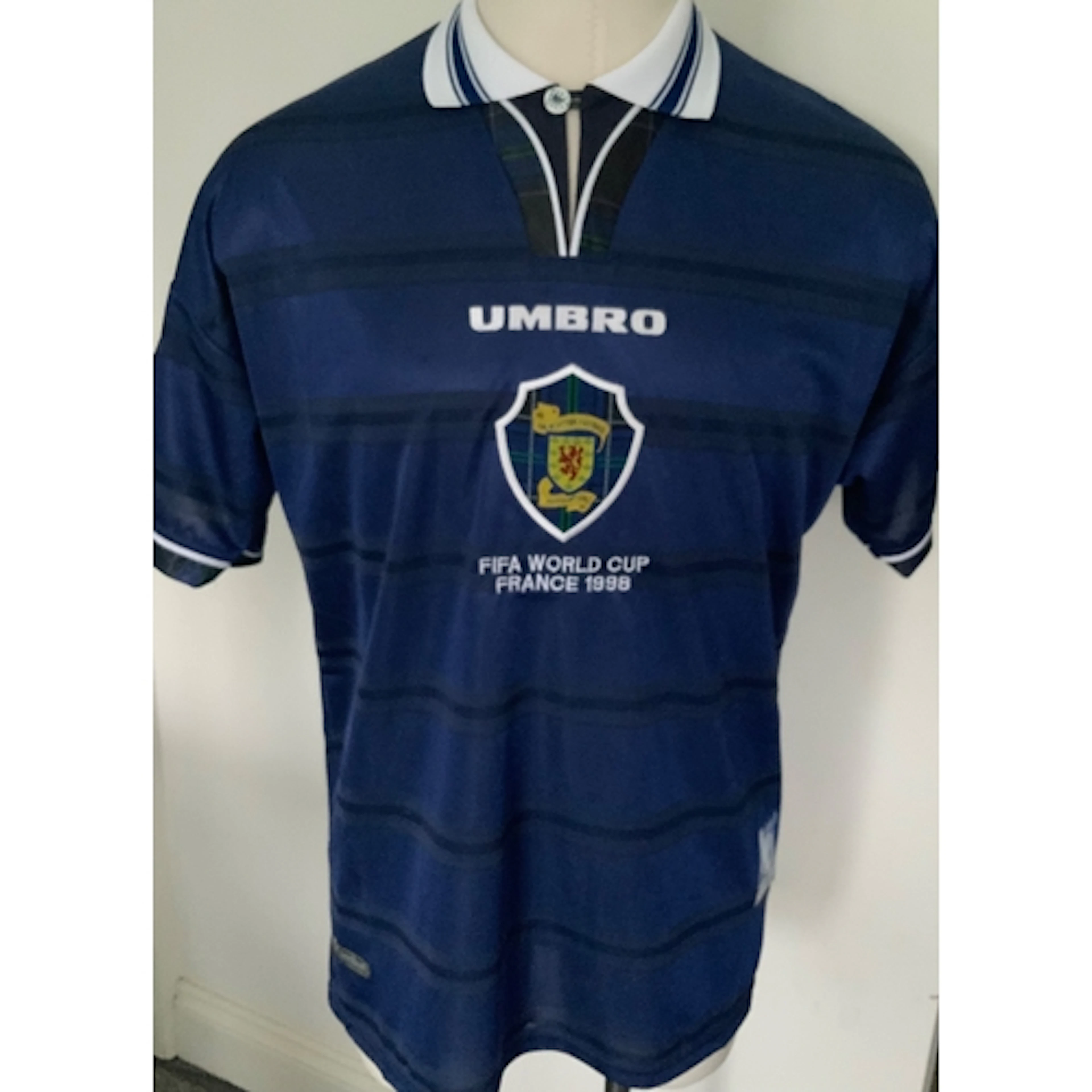 Scotland 1998 World Cup BNWT Replica Football Shirt: Origina...