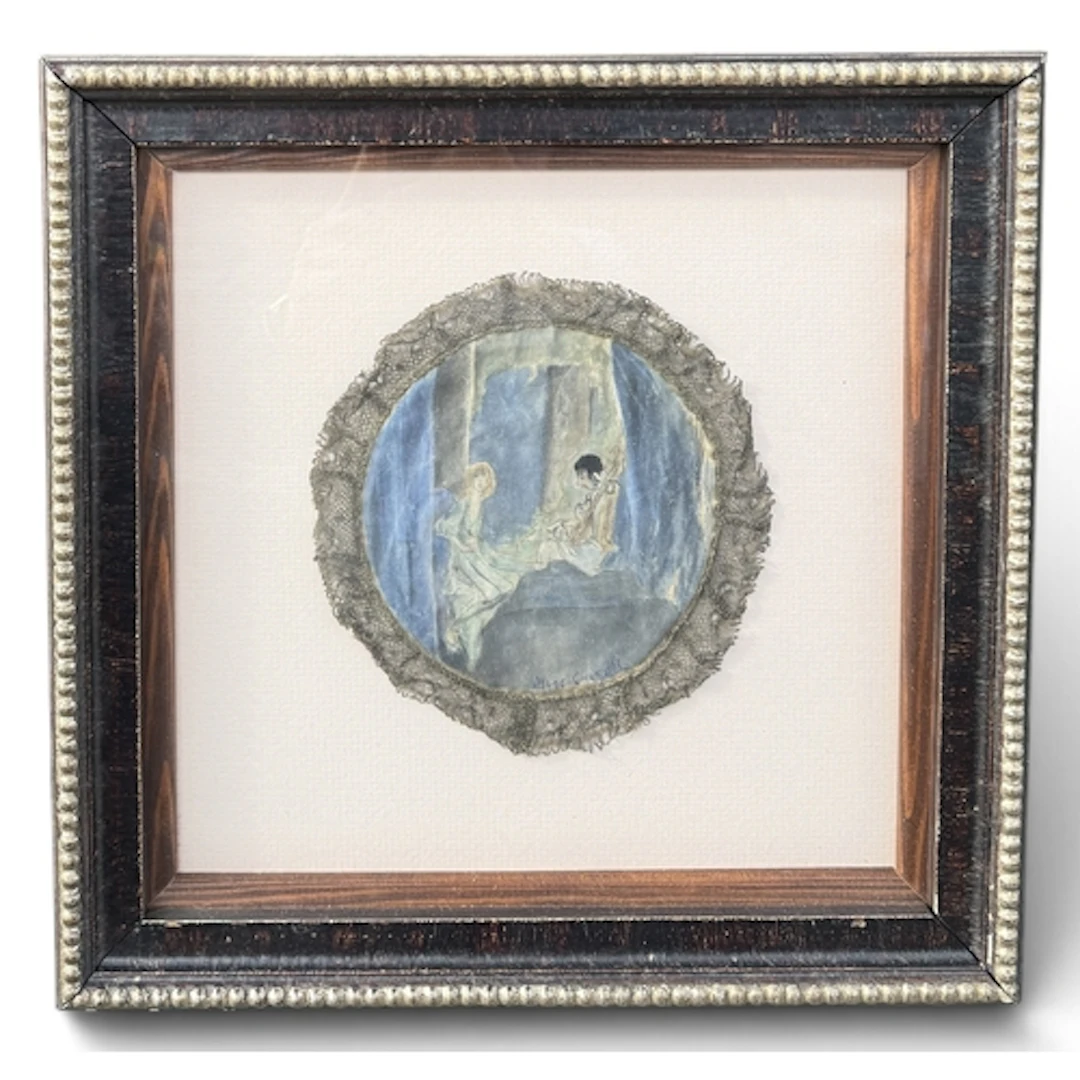 ATTRIBUTED TO MARC CHAGALL (FRENCH-BELARUSIAN 1887-1985): TW...