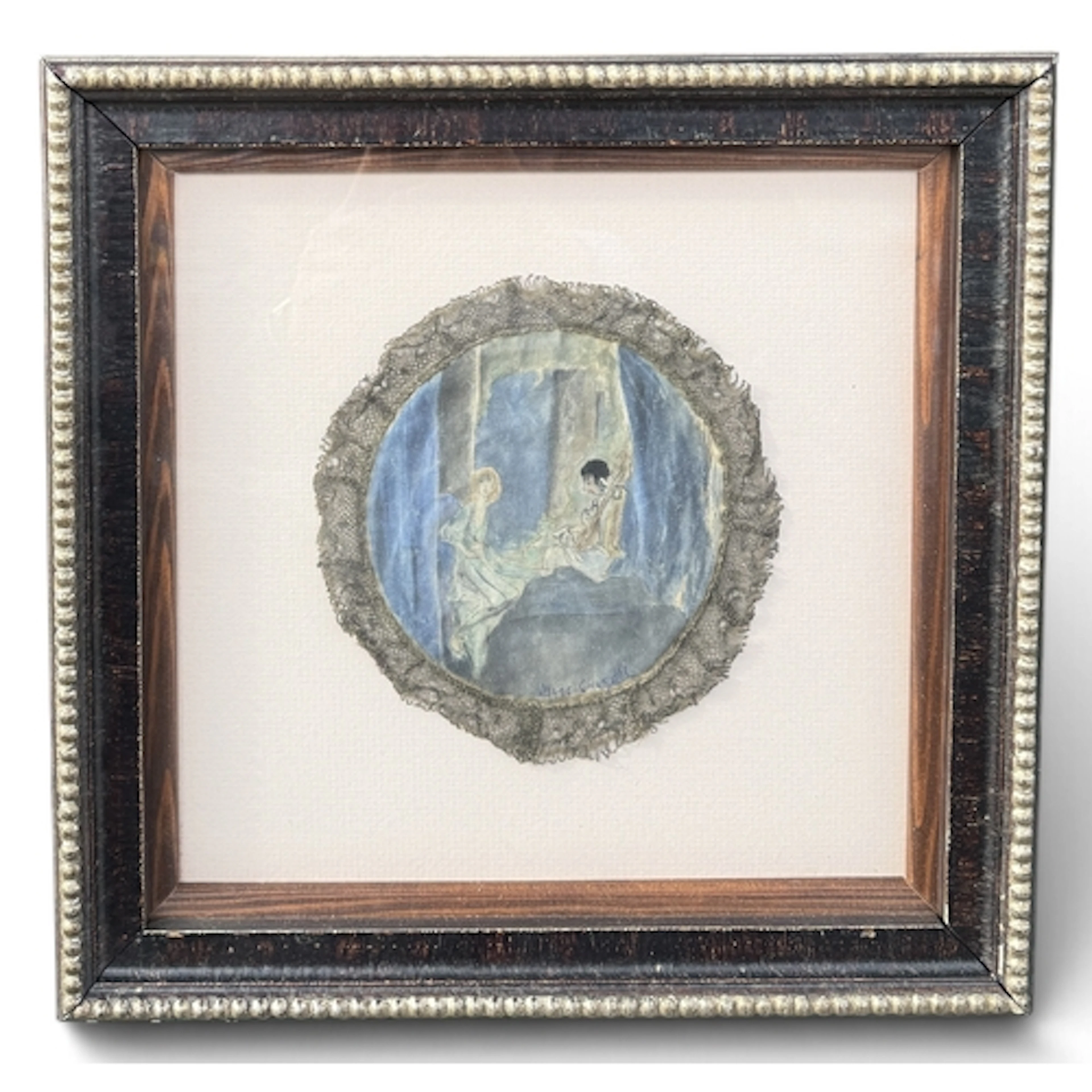 ATTRIBUTED TO MARC CHAGALL (FRENCH-BELARUSIAN 1887-1985): TW...