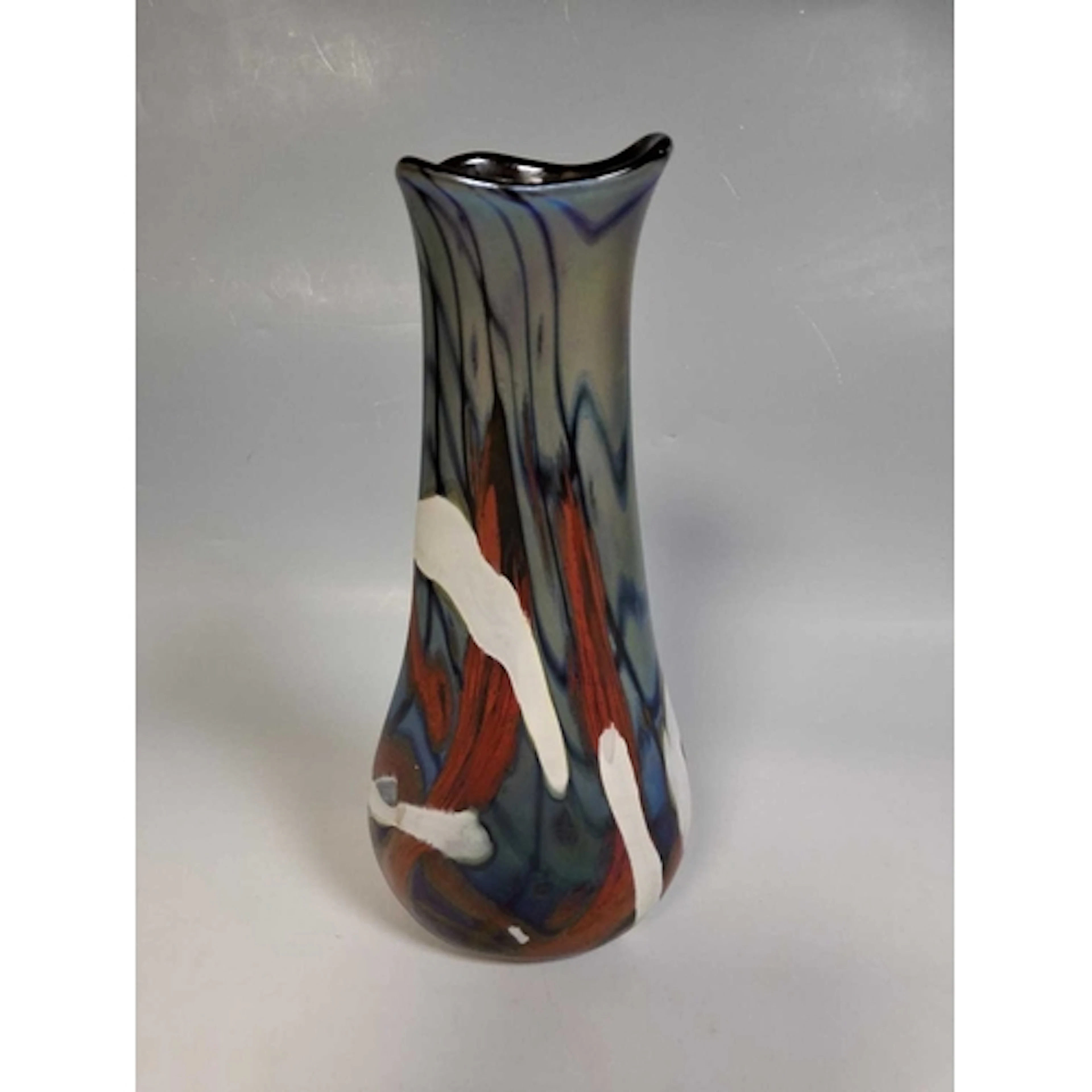 NORMAN STUART CLARKE (b.1944), A LARGE STUDIO GLASS 'JACKSON...