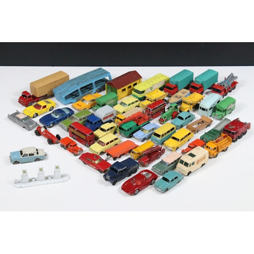 Around 50 circa Mid 20th C diecast models to include Matchbo...