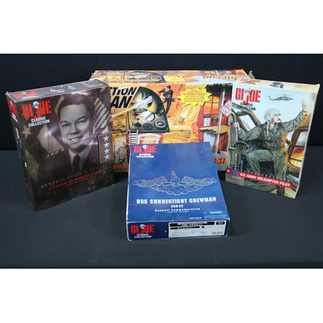 Action Man - Four boxed Kenner / Hasbro Action Man / GI Joe ...