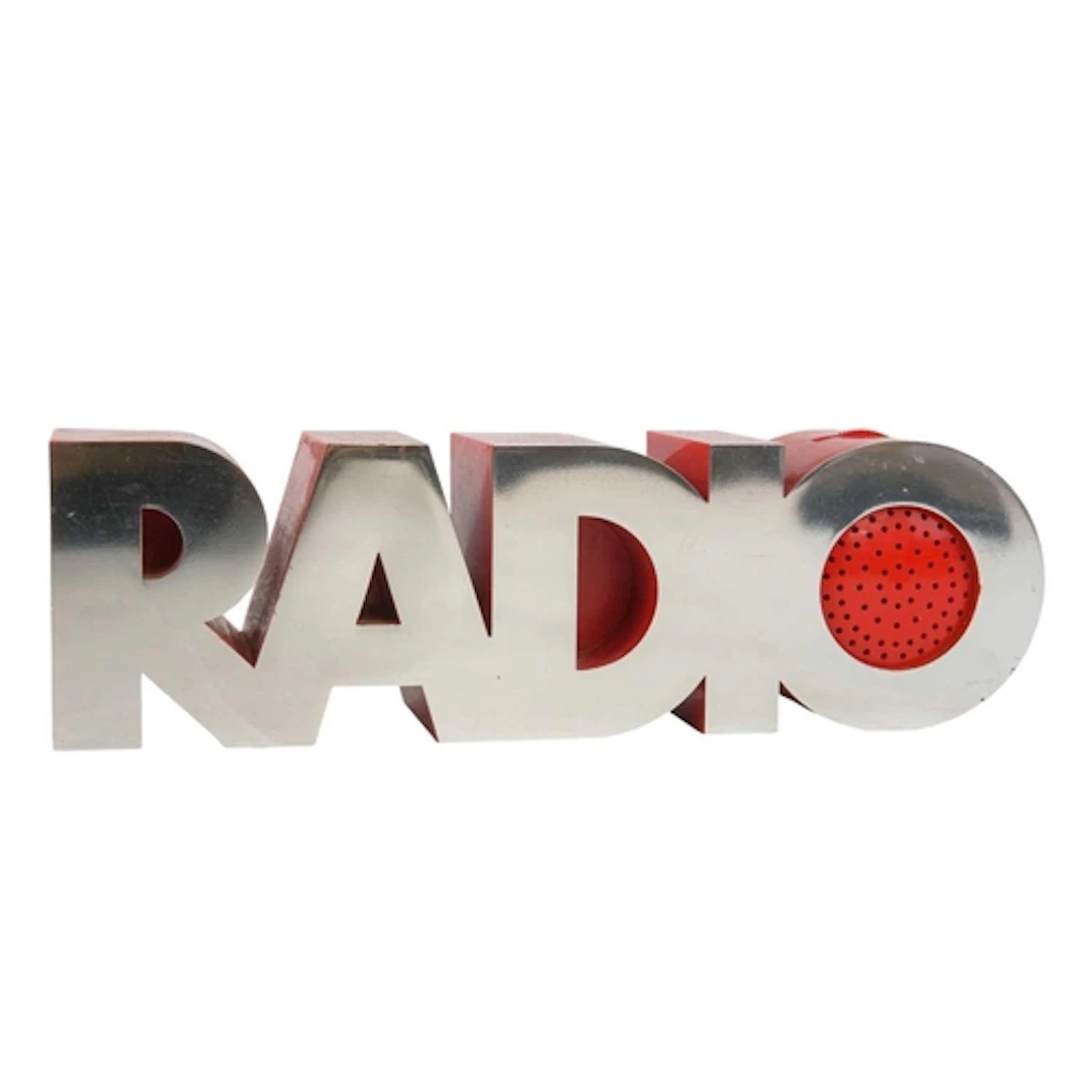 A 1970s Pop Art design model 20-1 AM/FM radio by Isis Electr...