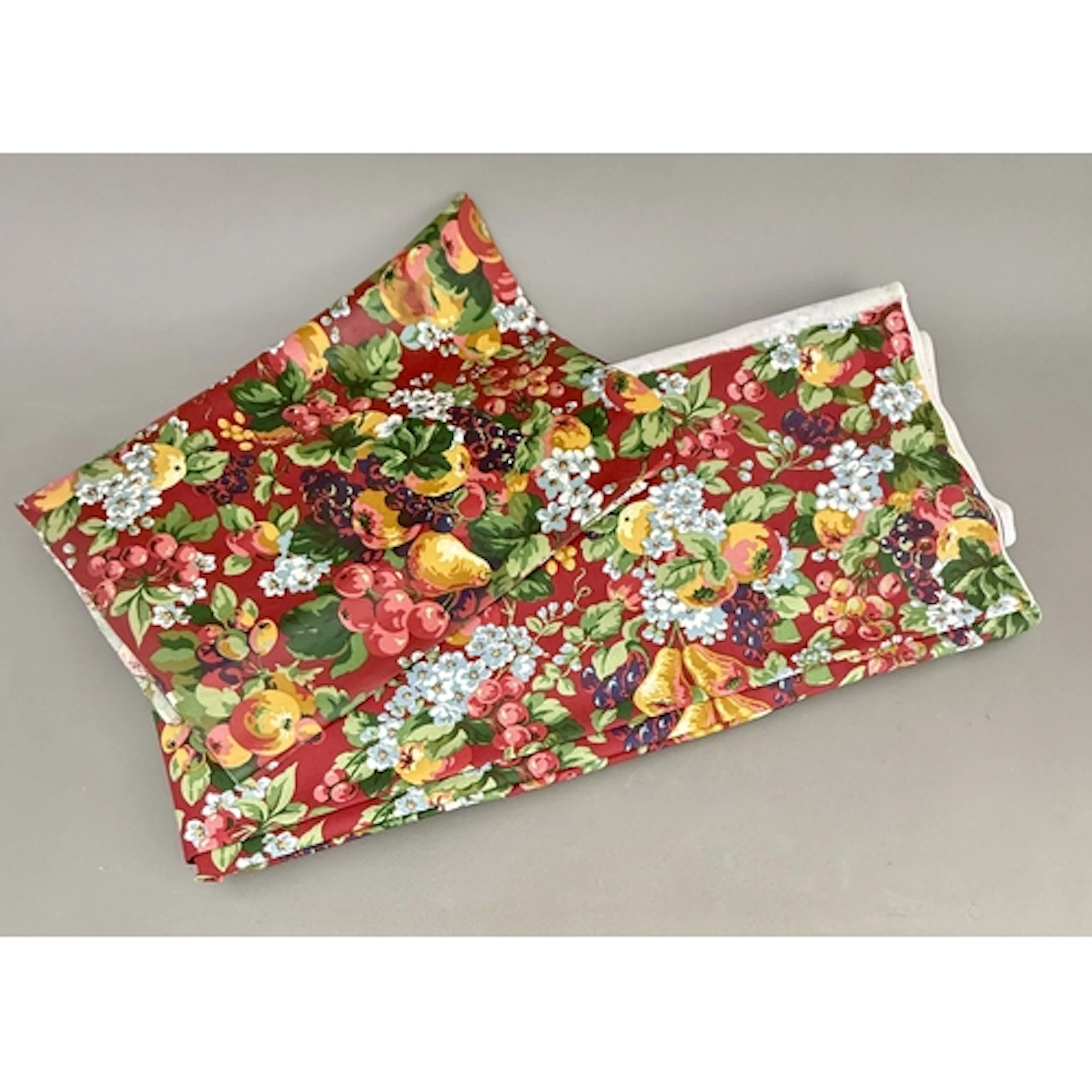 6.5m vintage Laura Ashley 'Rubens' cotton furnishing fabric,...