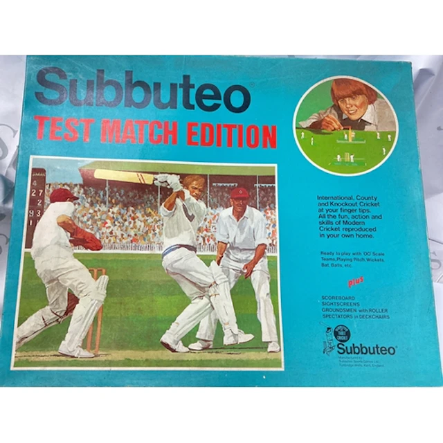 A Collection Of Subbuteo Including Test Match Cricket, Table...