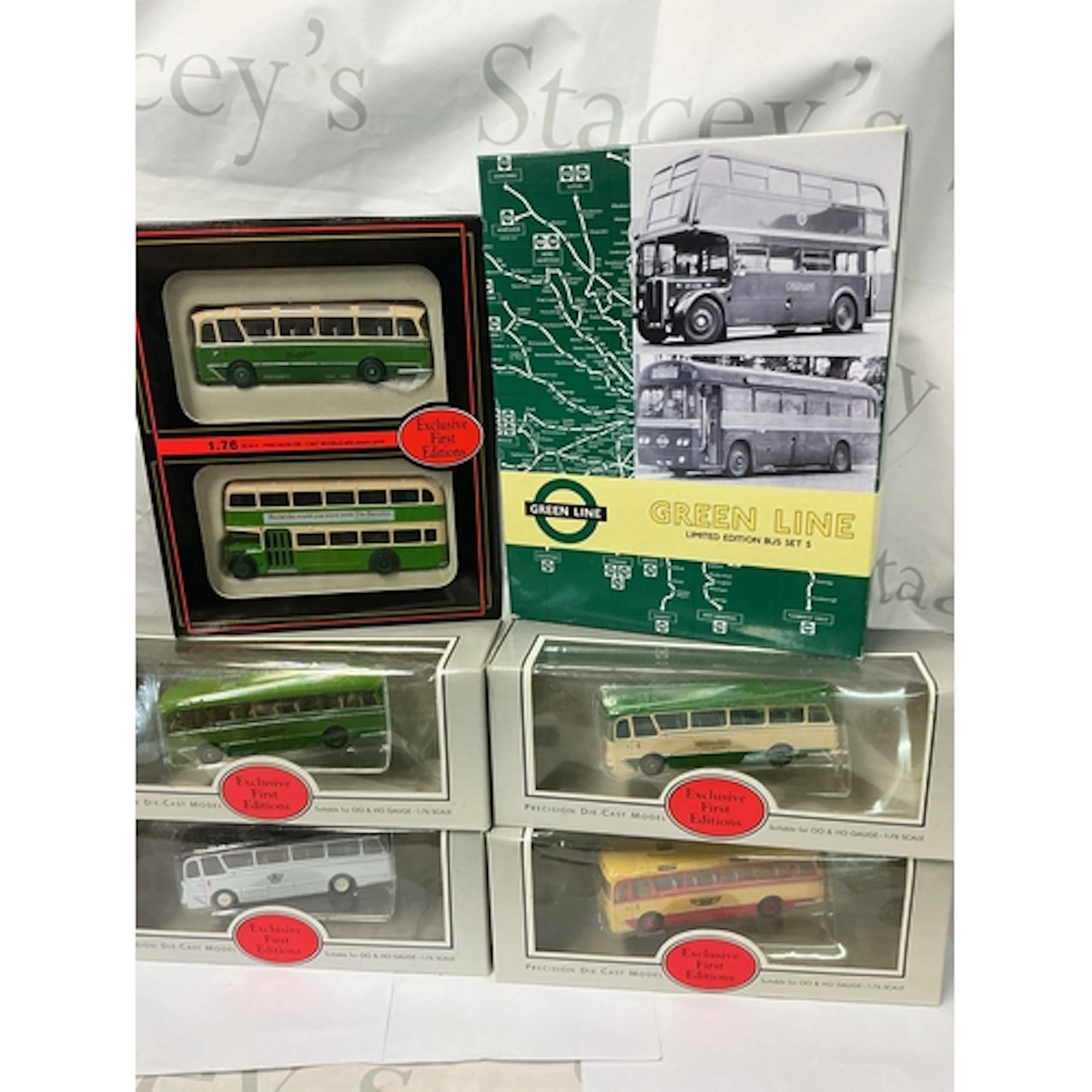 4 Boxes Containing Exclusive First Edition Buses. No Reserve...