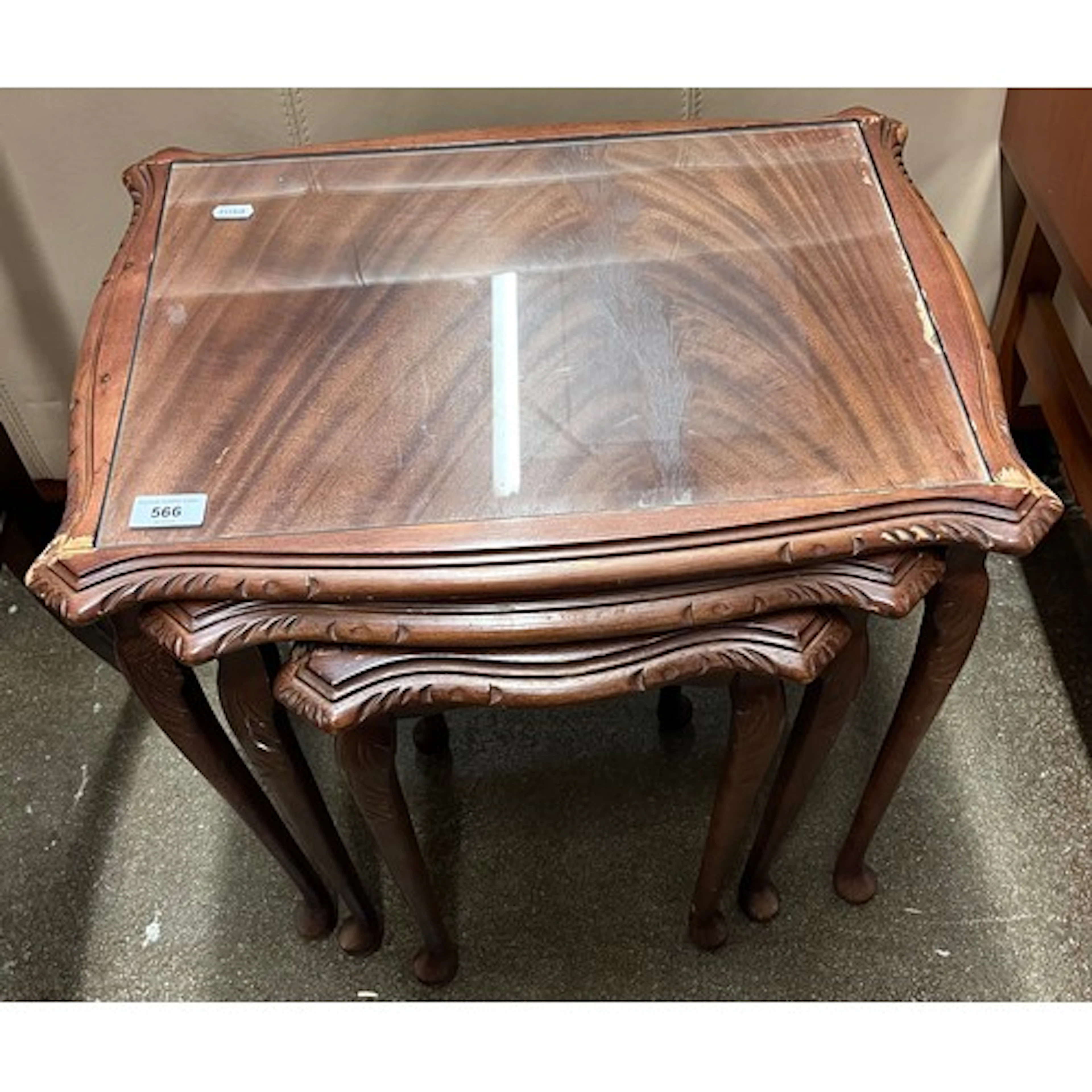 Nest of three tables.