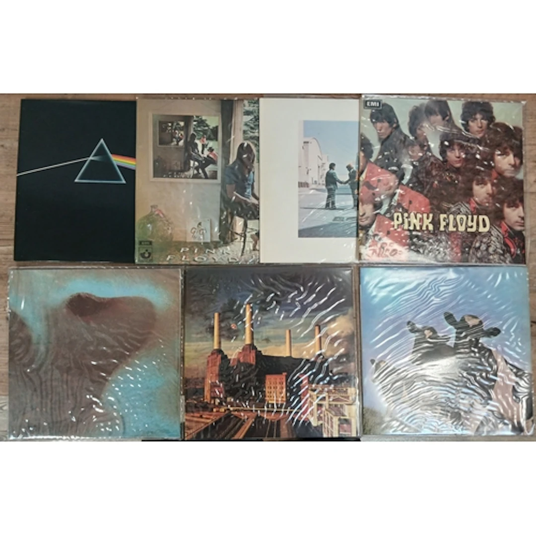 Pink Floyd - a group of 7 LPs.