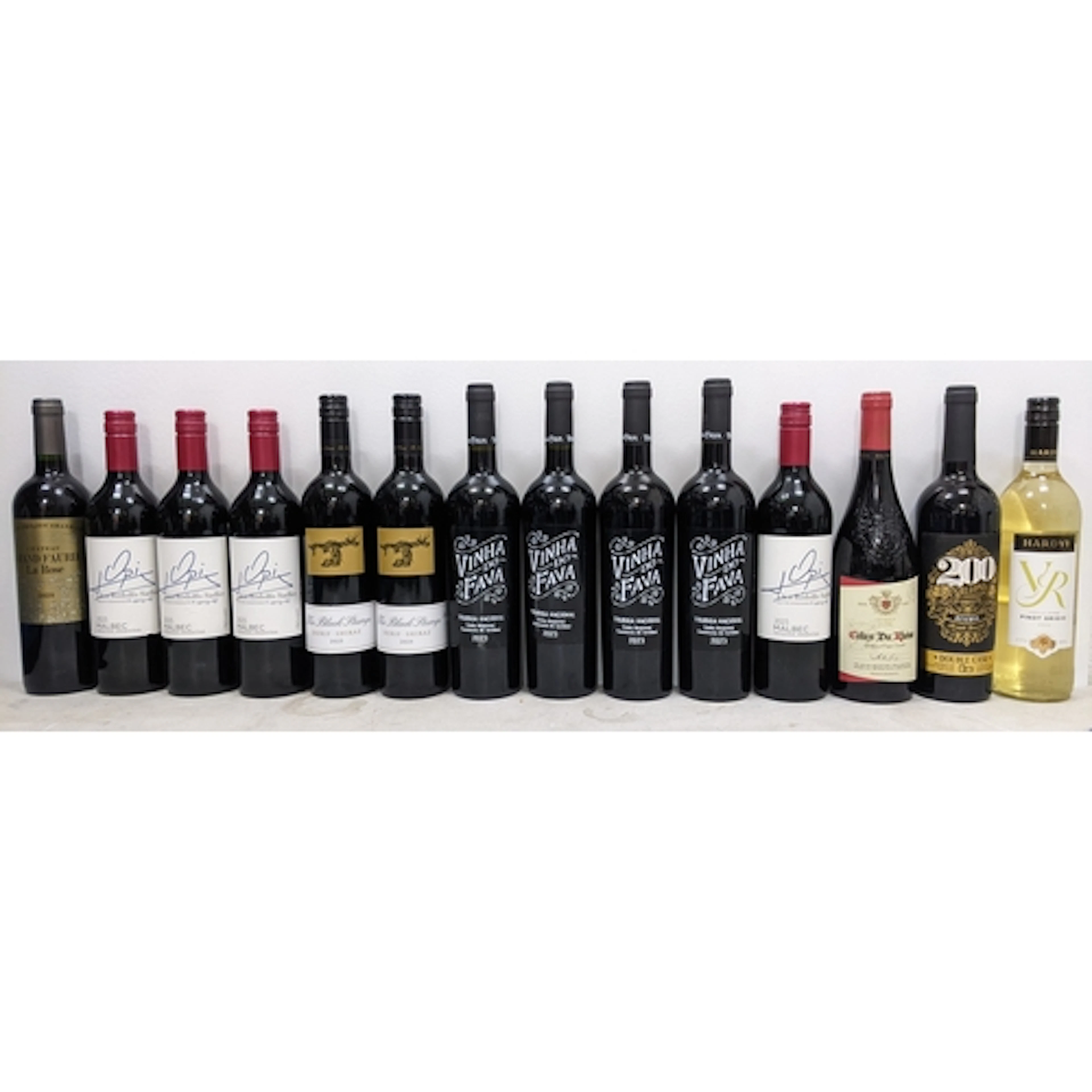 Fourteen bottles of assorted wine, comprising:- - One bottle...