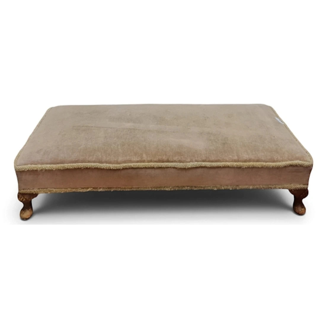 A 20th Century rectangular Footstool. 96 x 42 cm approx.