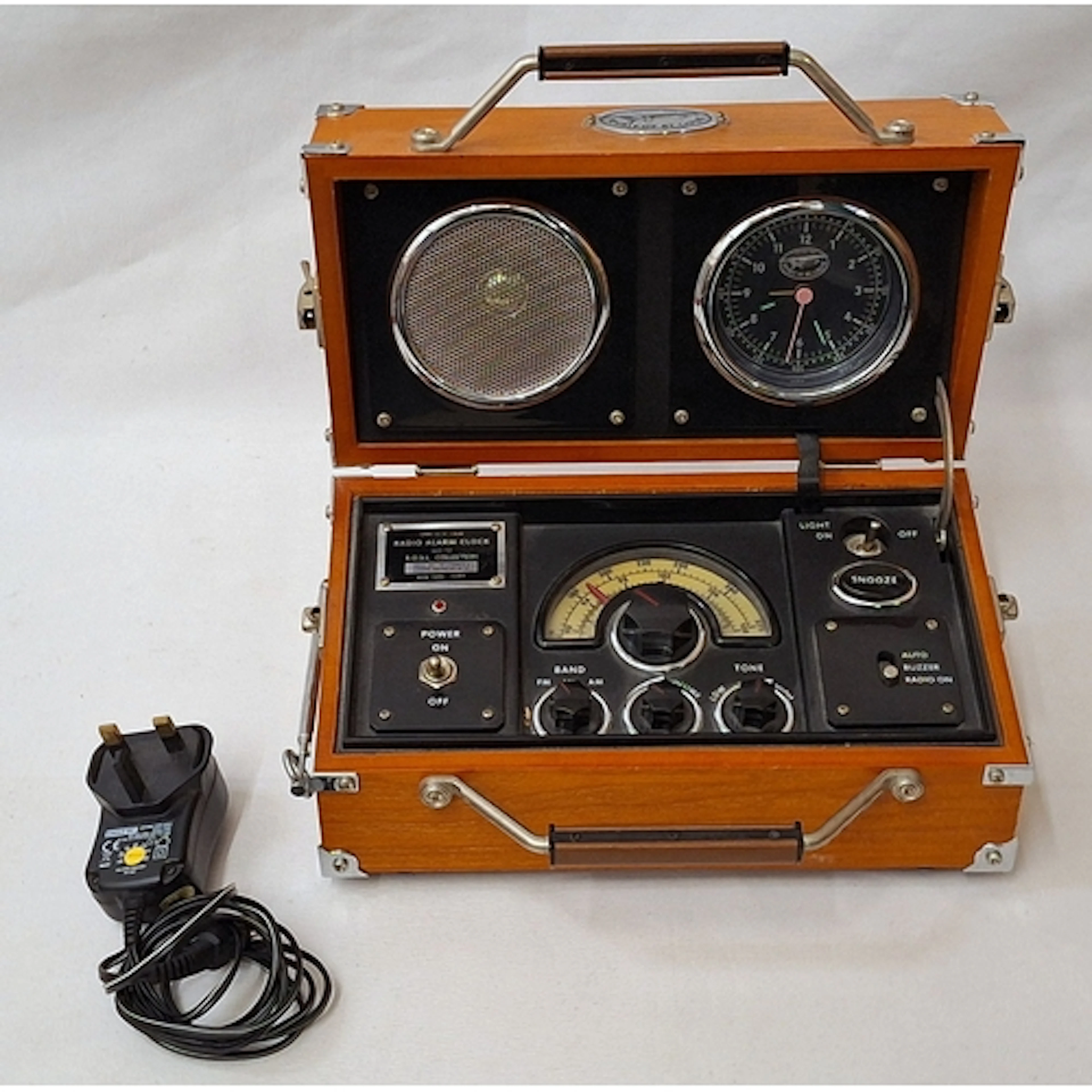Spirit of St. Louis Fold Out Radio/Alarm Clock made for S.O....