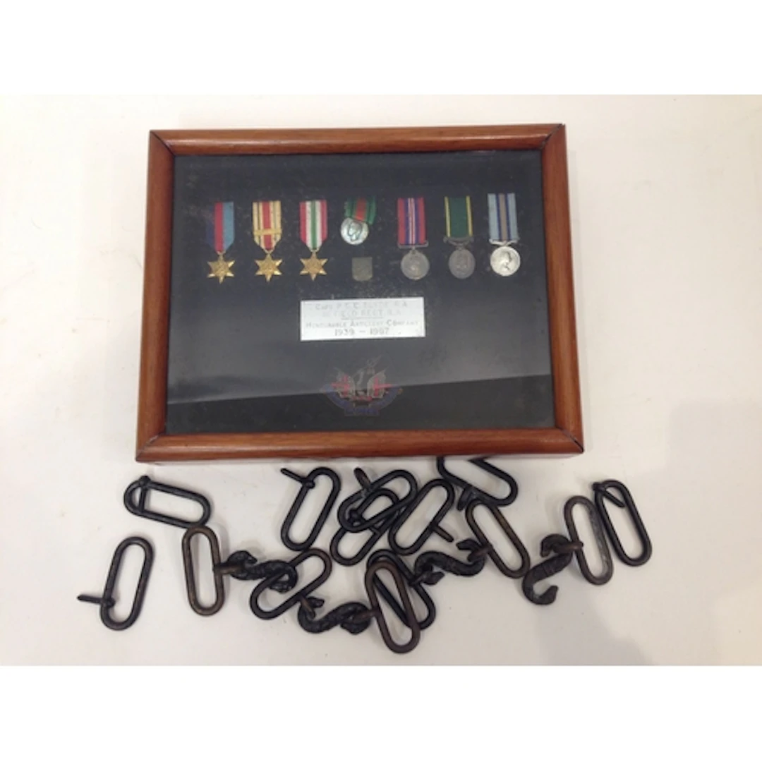 A WWII miniature group of seven to Capt P G C Blyde RA. Hono...
