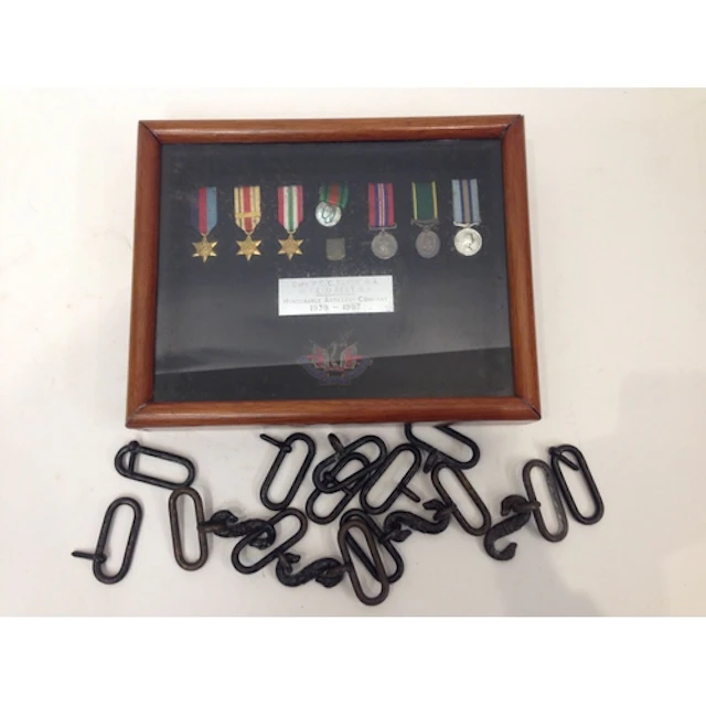 A WWII miniature group of seven to Capt P G C Blyde RA. Hono...
