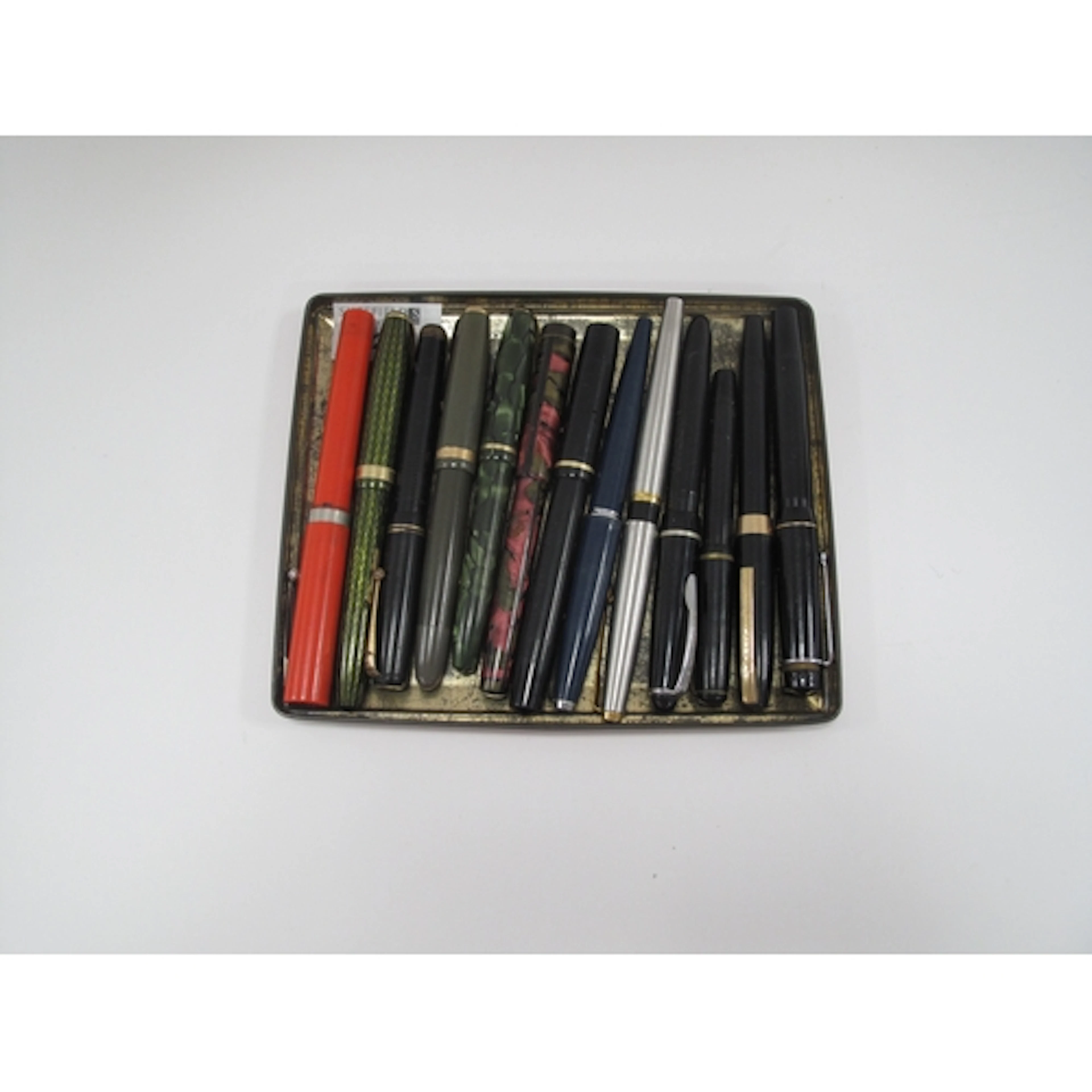 Six Ink Pens with 14k Gold Nibs - The Burnham, Conway Stewar...