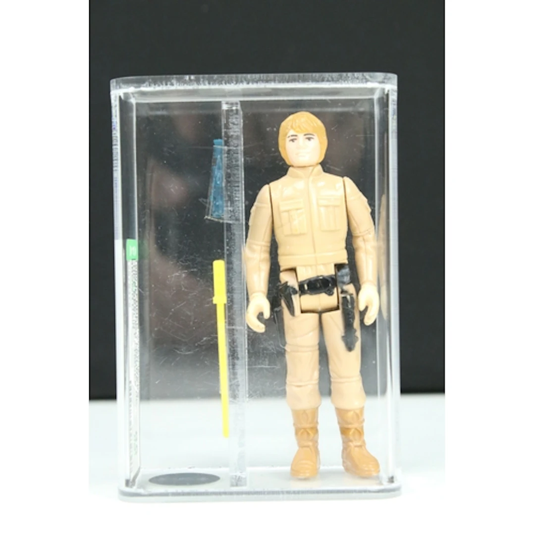 Star Wars - AFA graded cased 1980 Kenner Star Wars Luke Skyw...
