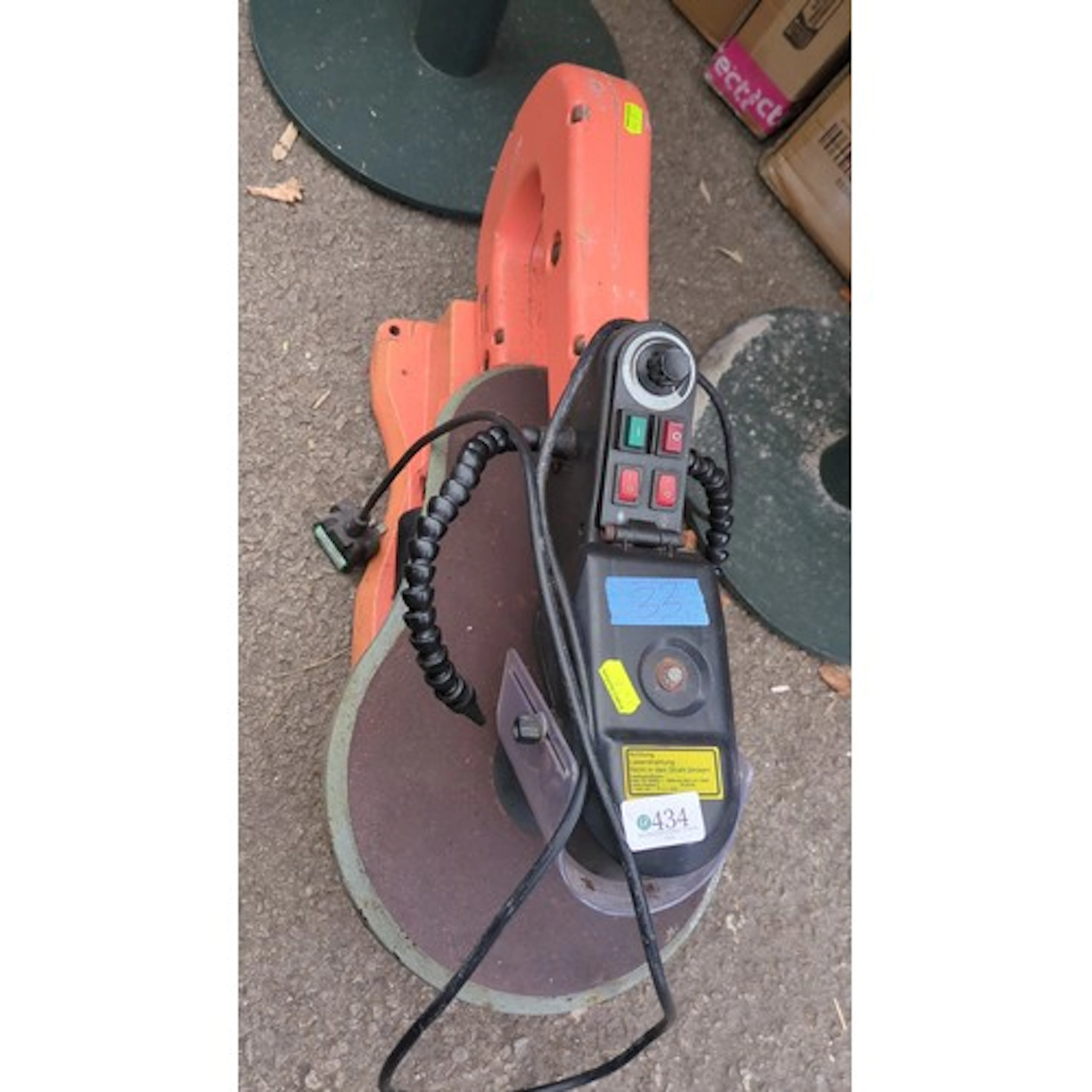 Einhell “New Generation” NDK 120 L bench-mounted diamond wet...