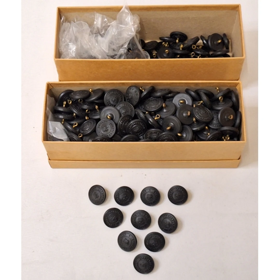 2 Boxes Police Buttons, Surrey Constabulary, Police Force