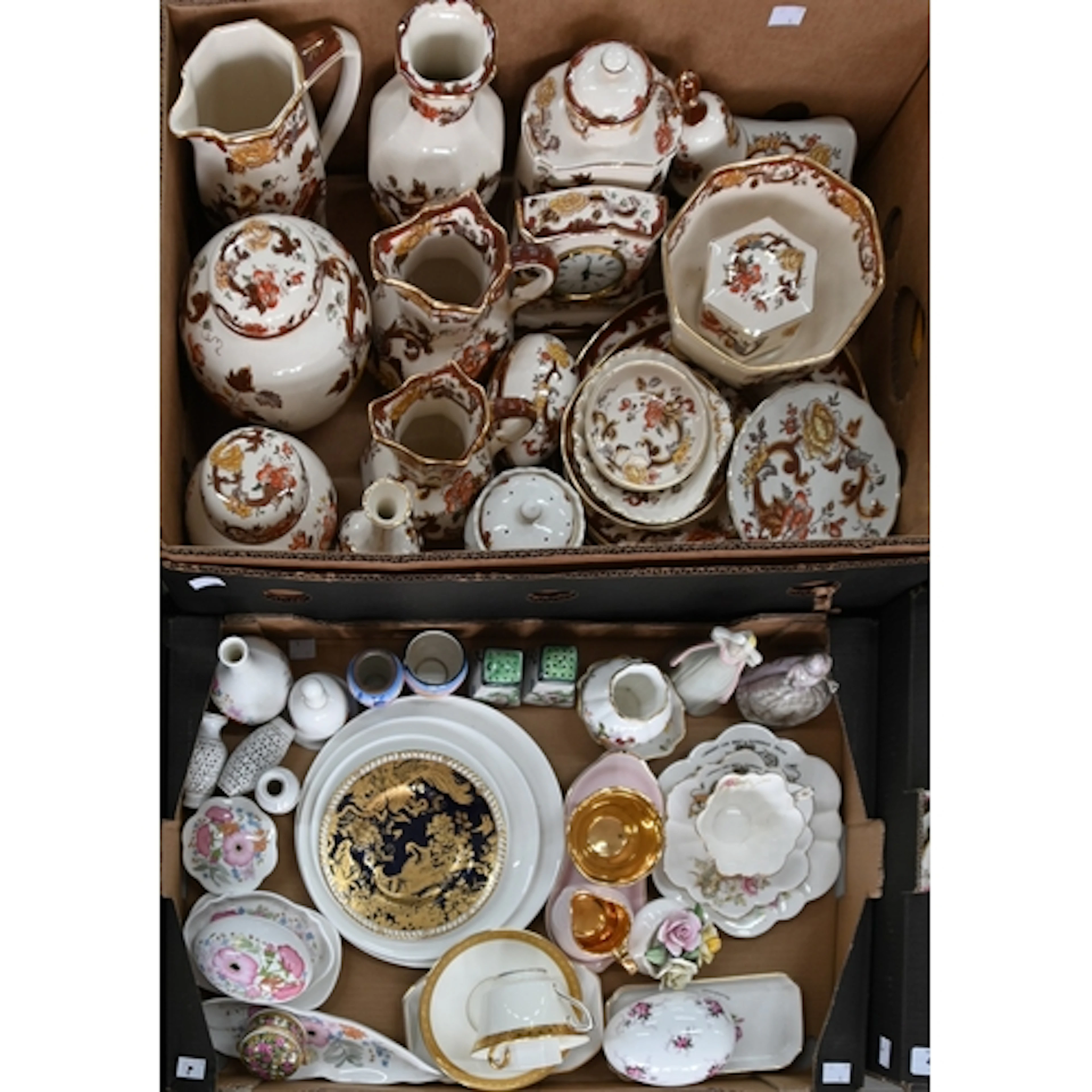 A group of Mason's Brown Velvet decorative ware and miscella...