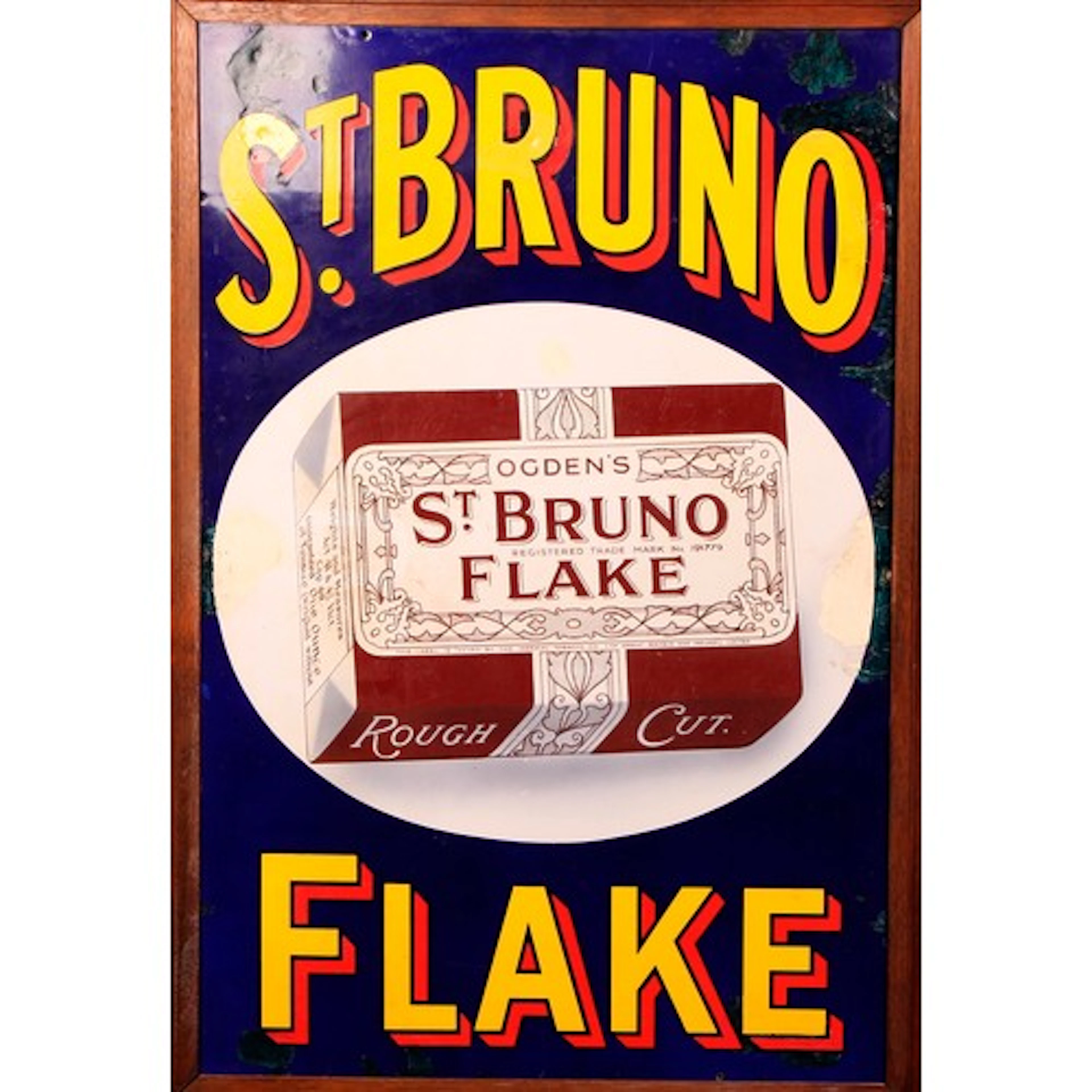 Advertising - Tobacco - an early 20th century rectangular pi...