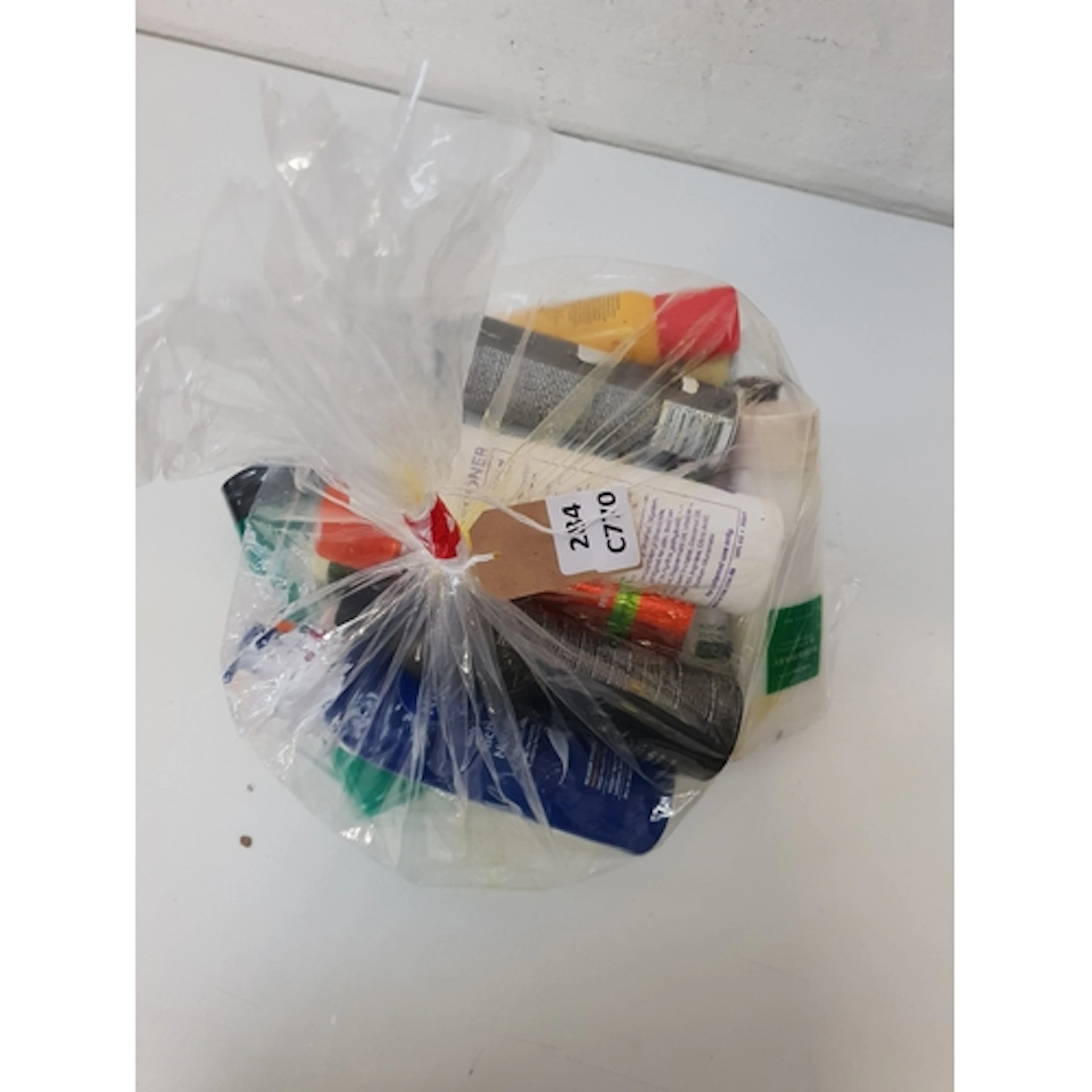 ONE BAG OF USED COSMETICS Including Nivea and Dove