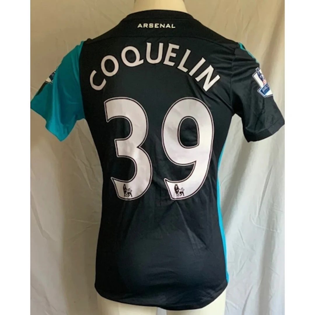 Arsenal 2011/12 Match Issued Football Shirt Coquelin: Worn i...