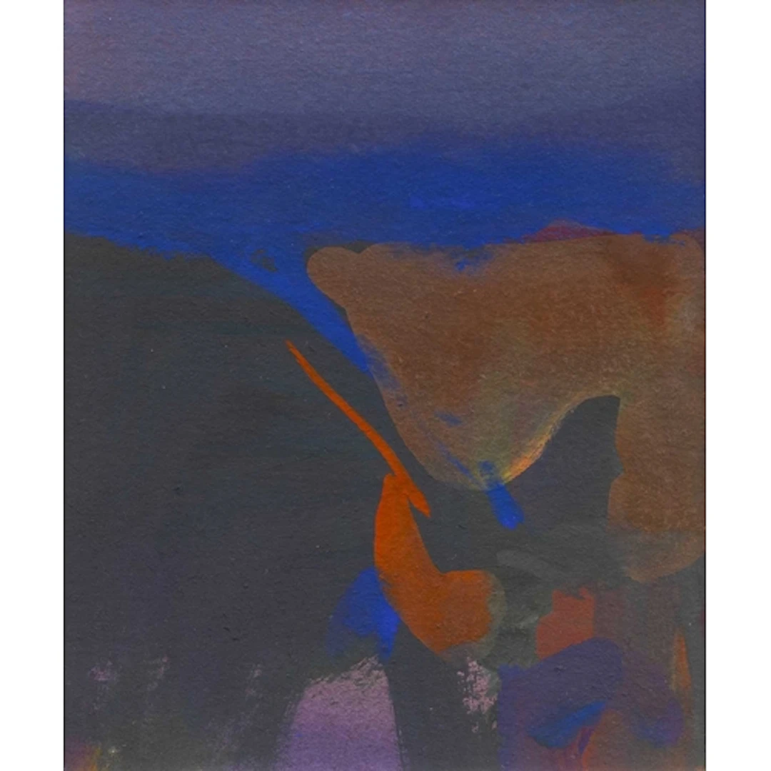 § John MILLER (1931-2002) Penwith Gouache, stamp signed, in...