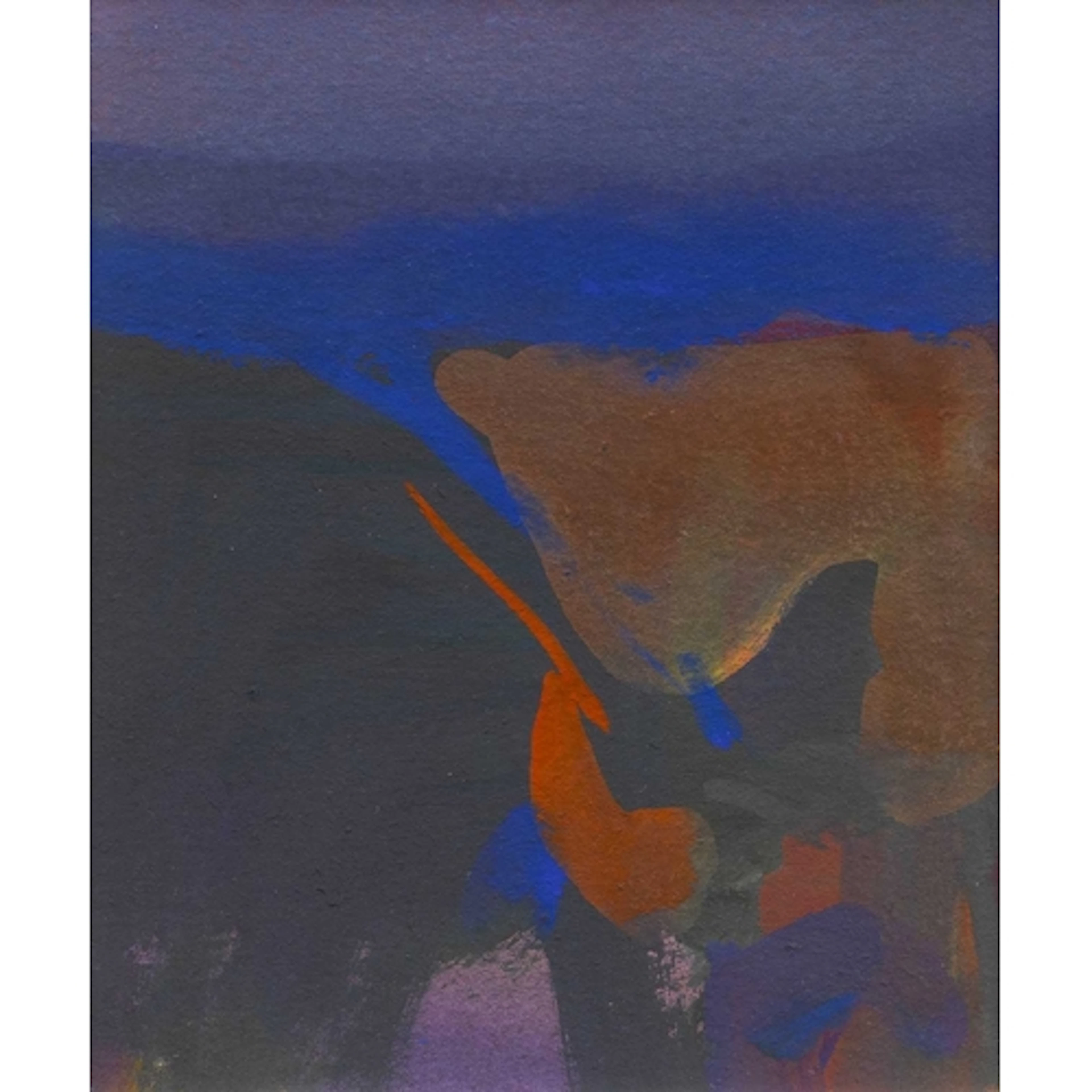 § John MILLER (1931-2002) Penwith Gouache, stamp signed, in...