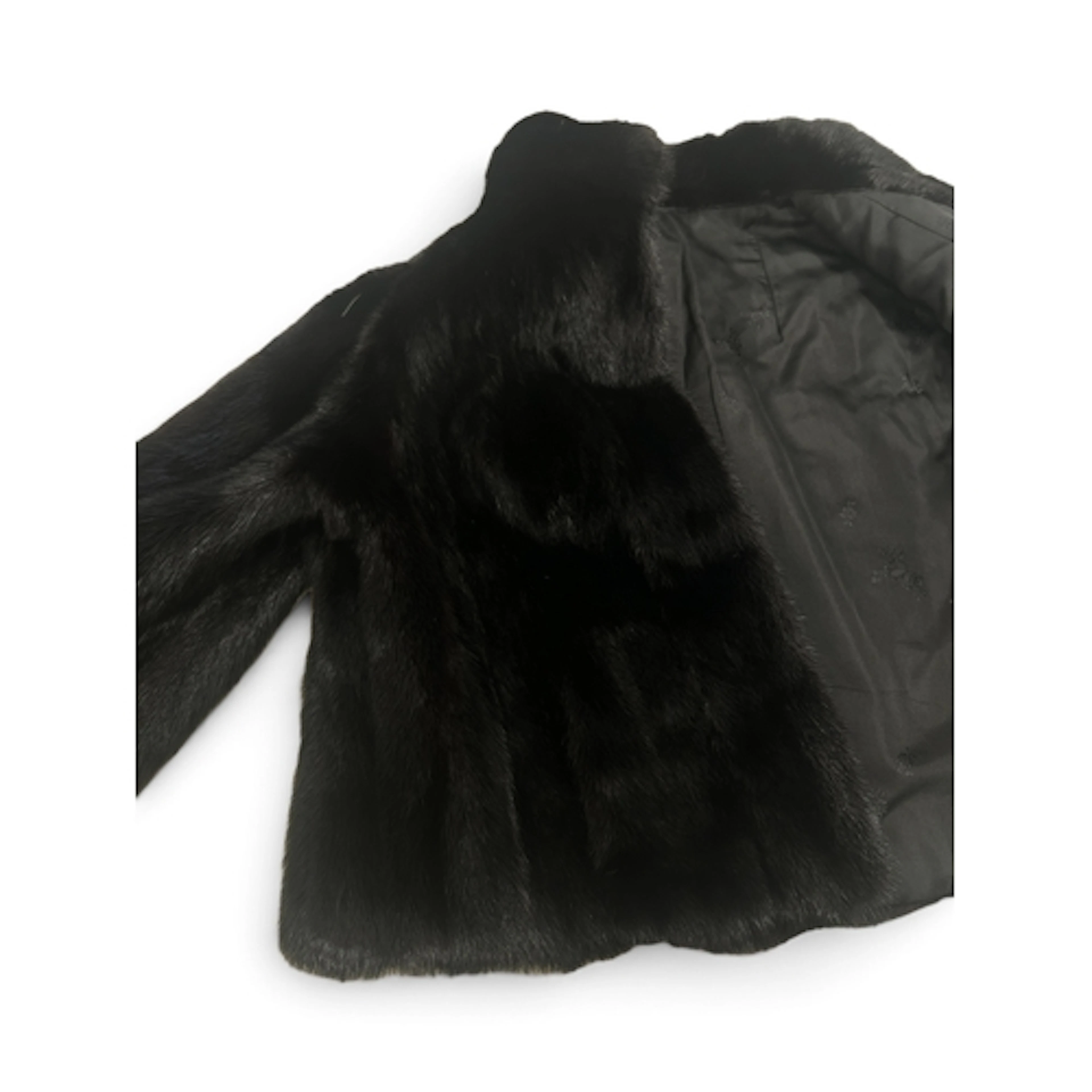 A LADIES VINTAGE MINK FUR JACKET Mink jacket drop length: 49...