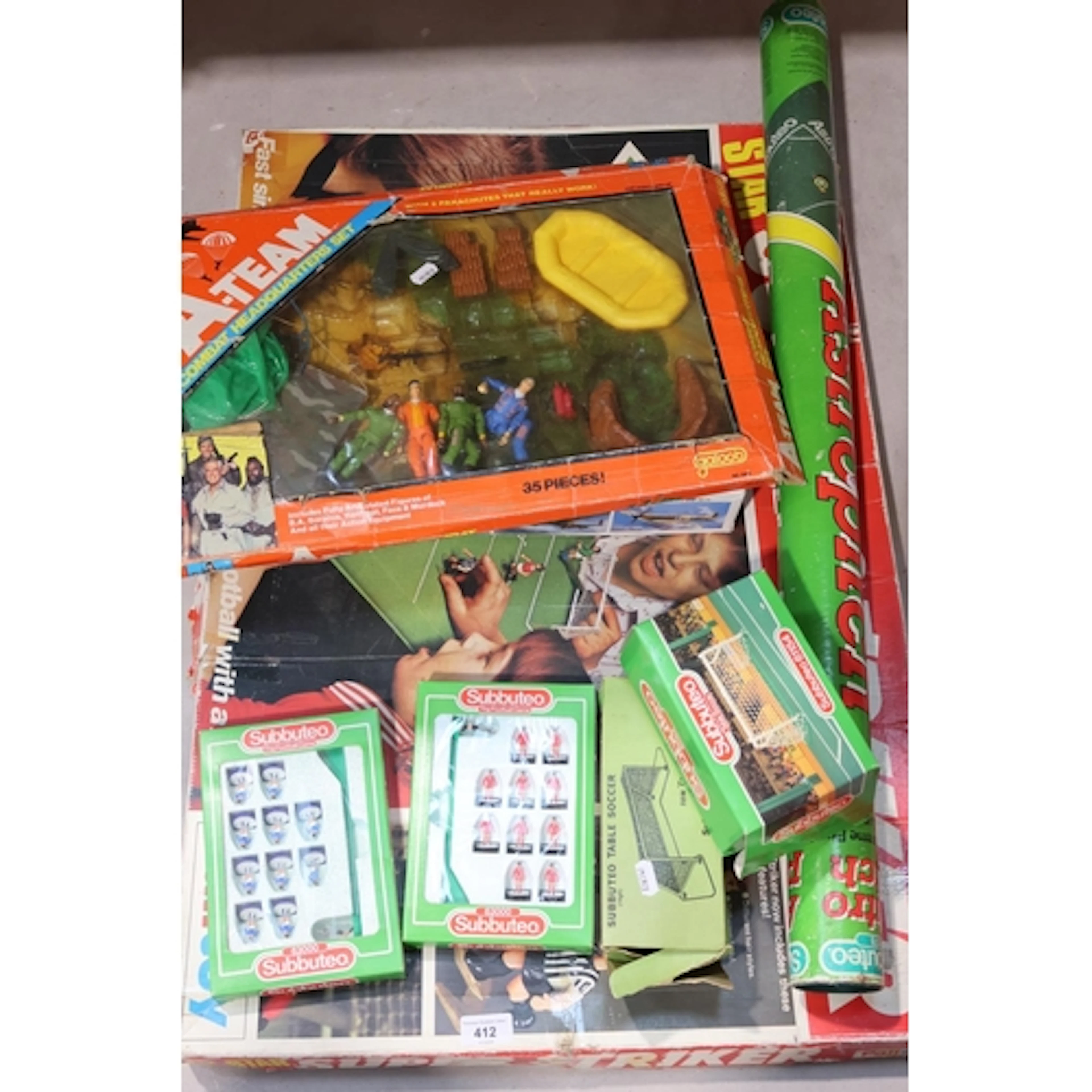 Galoob 8454 The A-Team Combat Headquarters set. Palitoy All ...