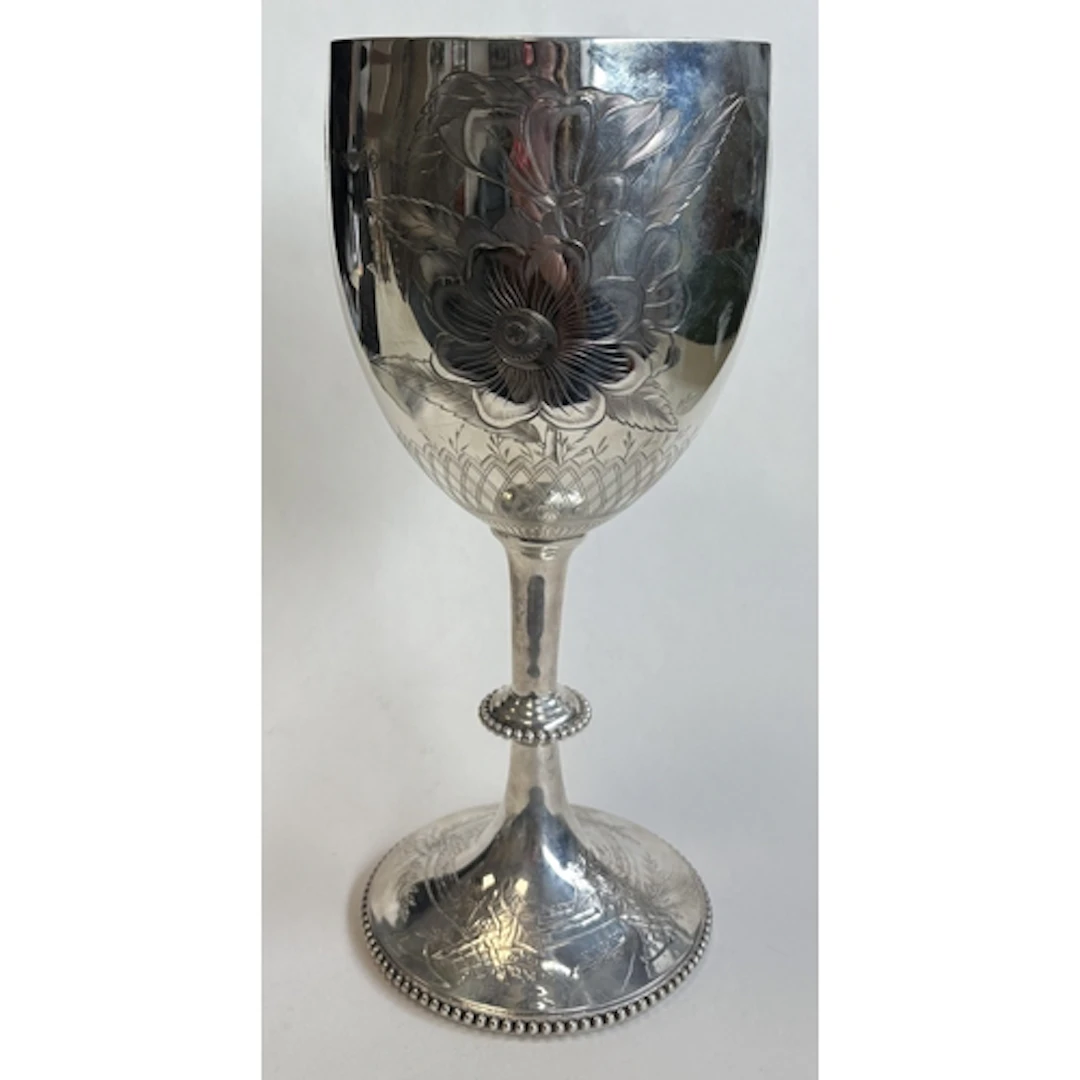 A large and impressive Victorian Aesthetic Movement goblet w...