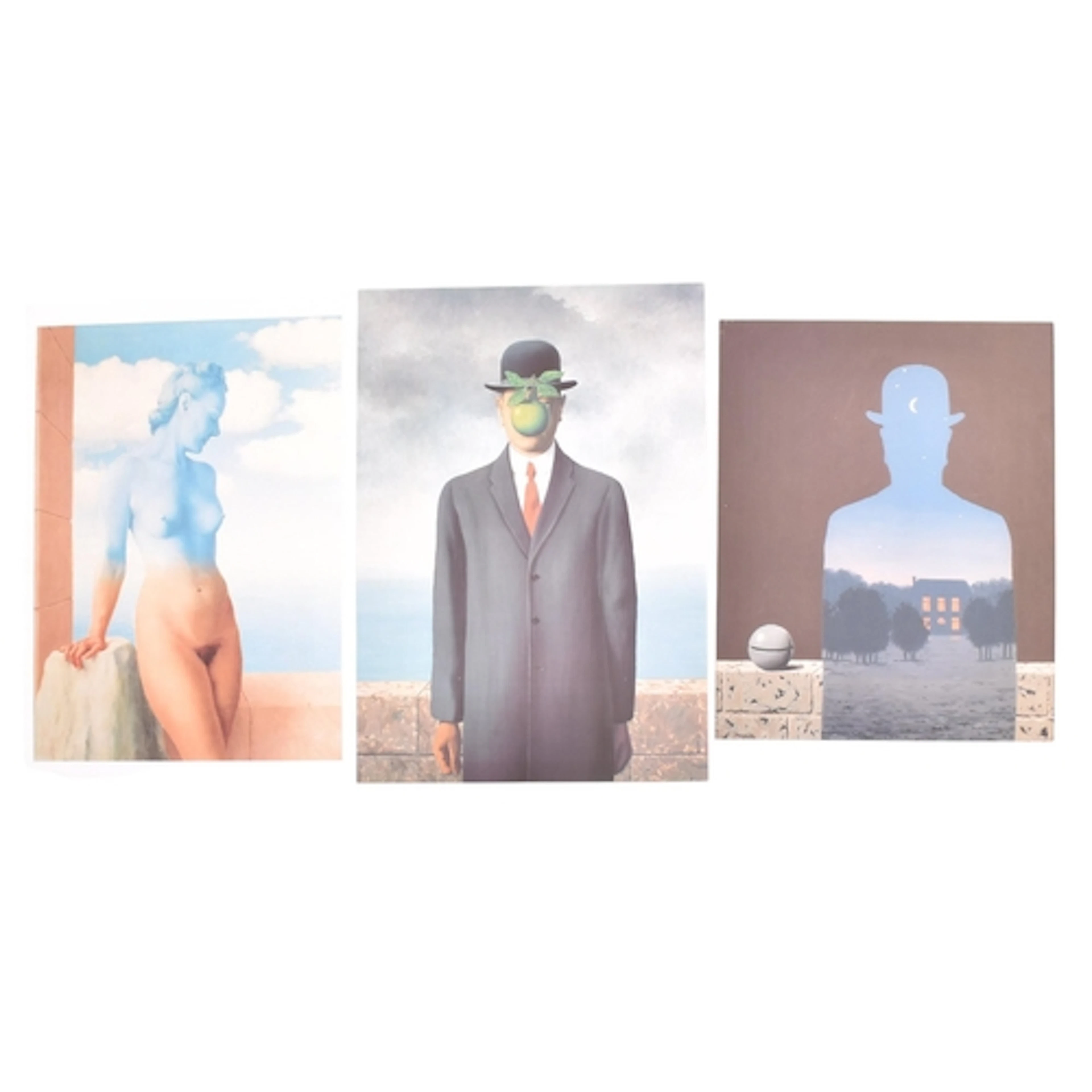 Rene Magritte (French, 1898-1967) - three Surrealist offset...