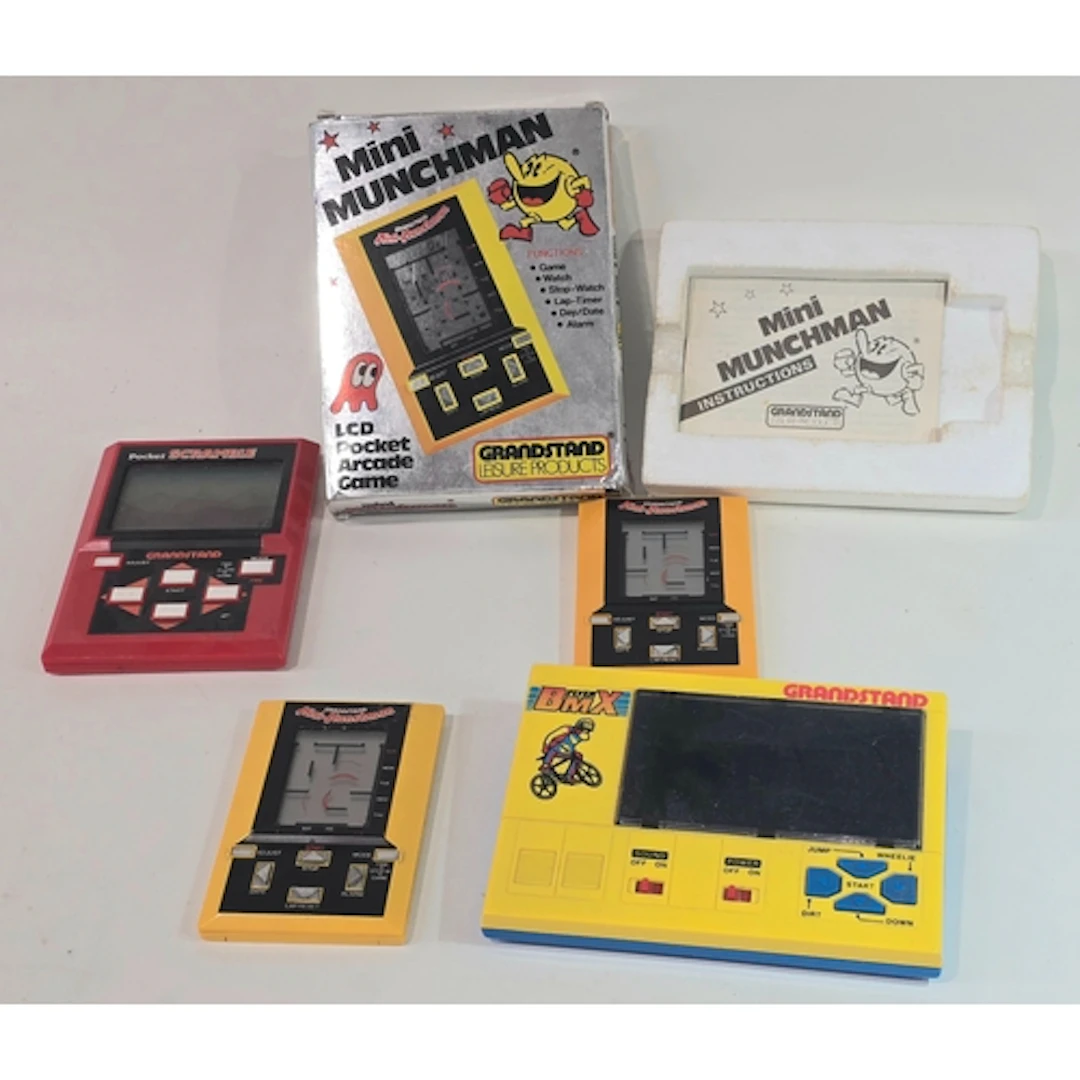 Collection of vintage Grandstand handheld games to include 2...