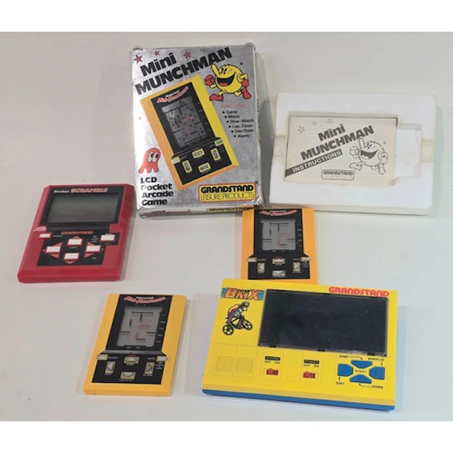 Collection of vintage Grandstand handheld games to include 2...
