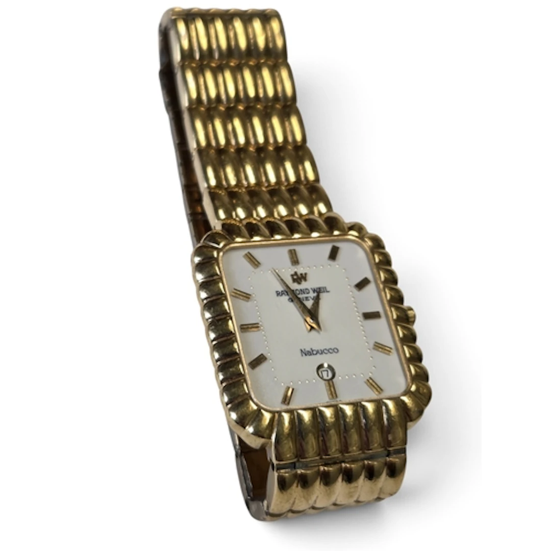 A ladies Reymond Weil bracelet Watch.
