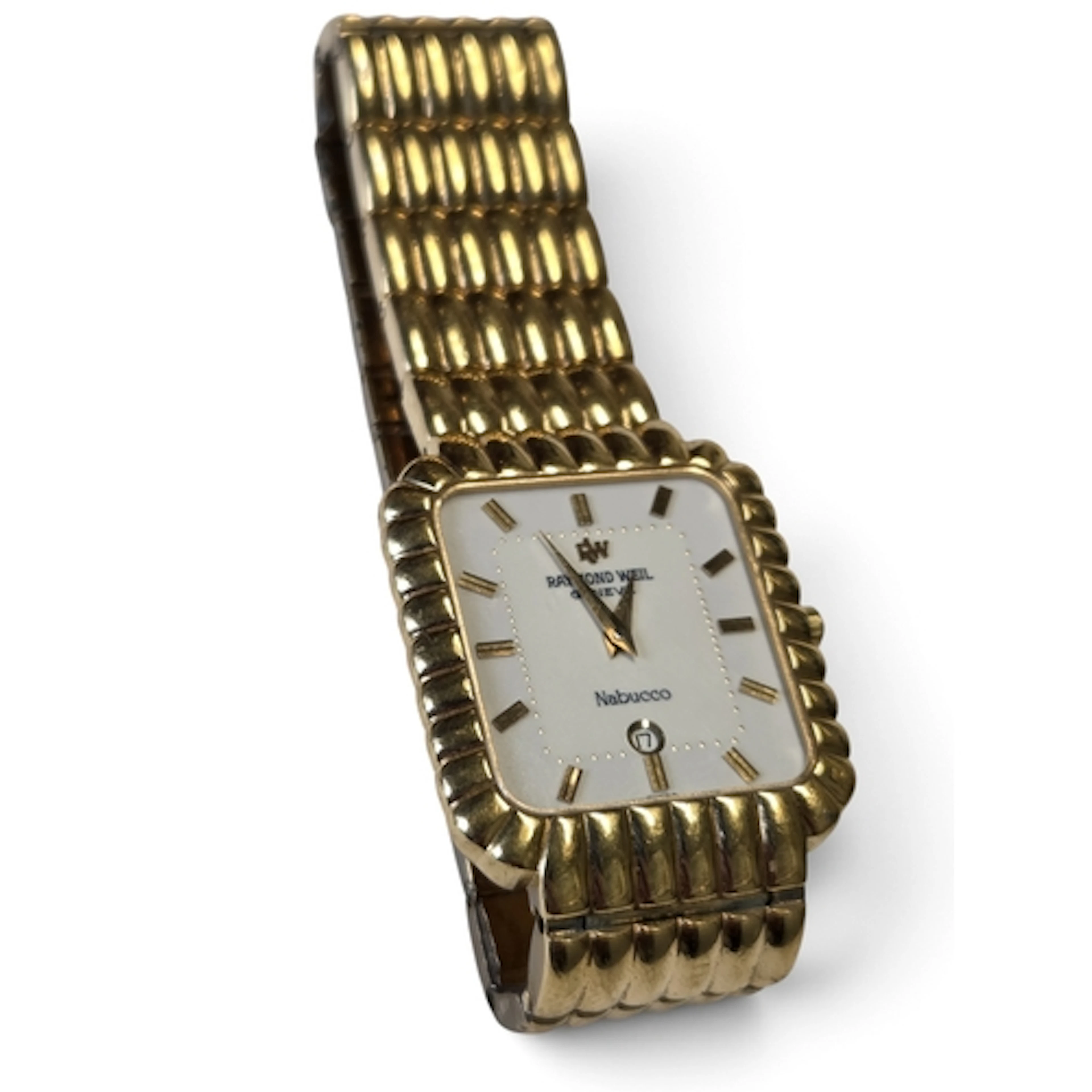 A ladies Reymond Weil bracelet Watch.