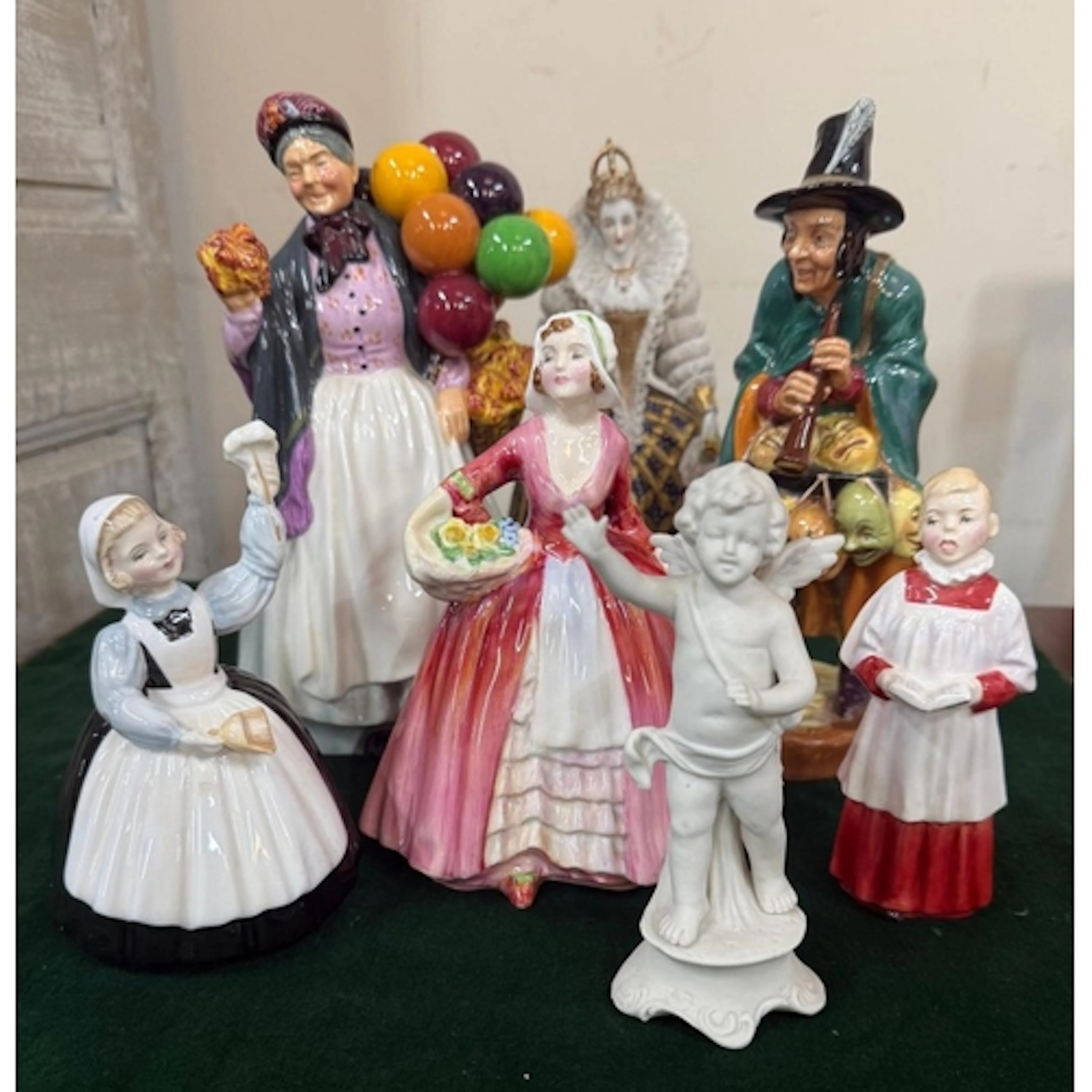 A selection of figurines. Various makers and styles to inclu...