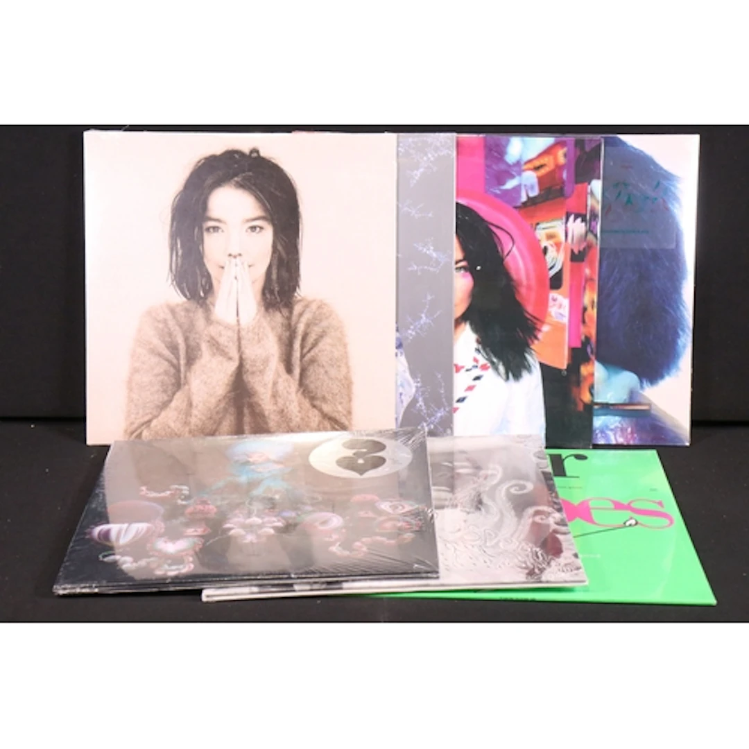 Vinyl - 6 Bjork LP’s and one Sugarcubes LP to include: Debut...