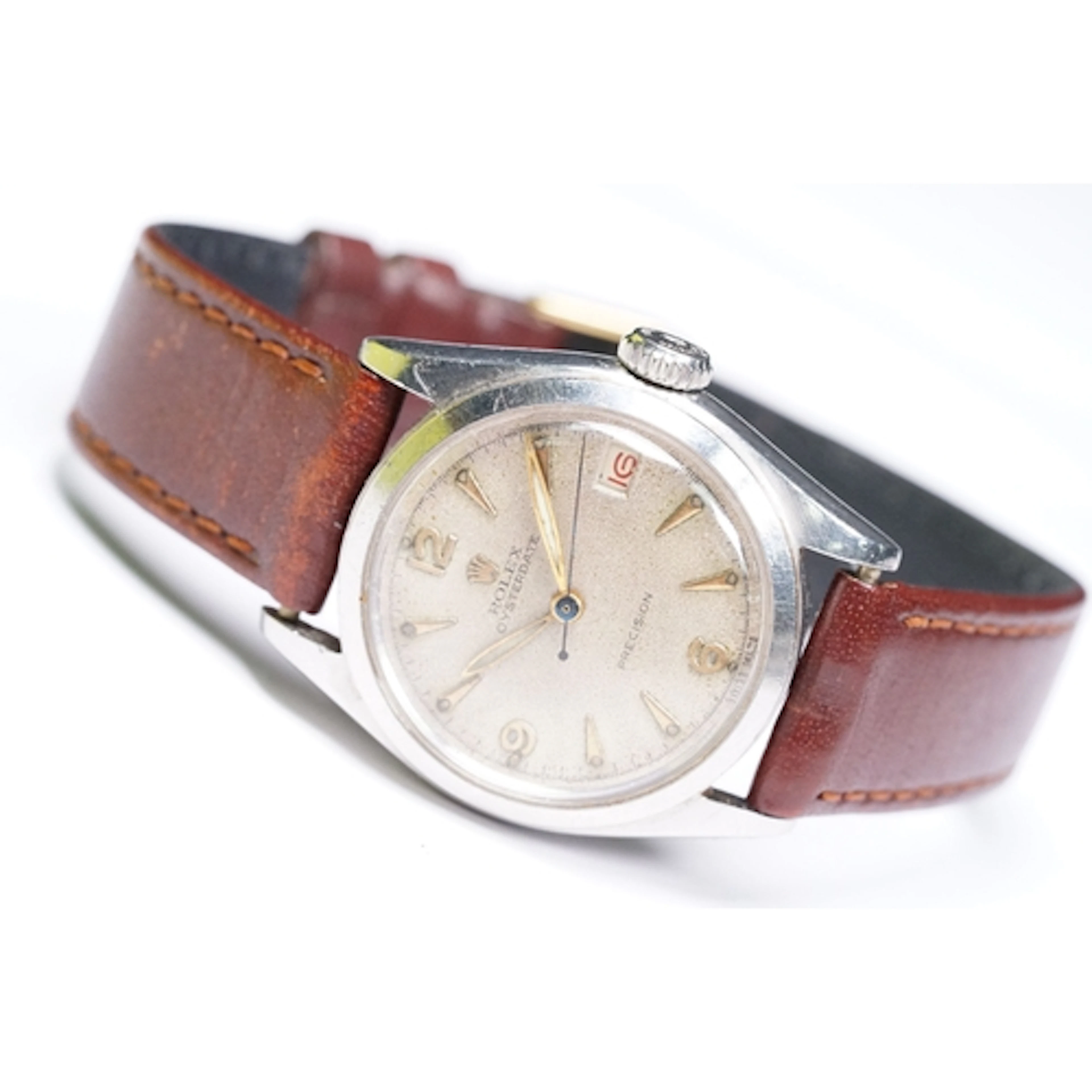 Rolex Oystrerdate Precision gentleman's wrist watch having a...