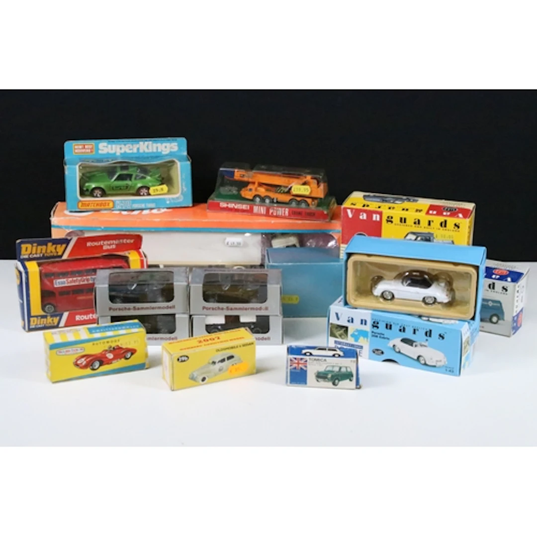 15 Boxed diecast models to include 1 x Dinky, 1 x Tekno, 4 x...