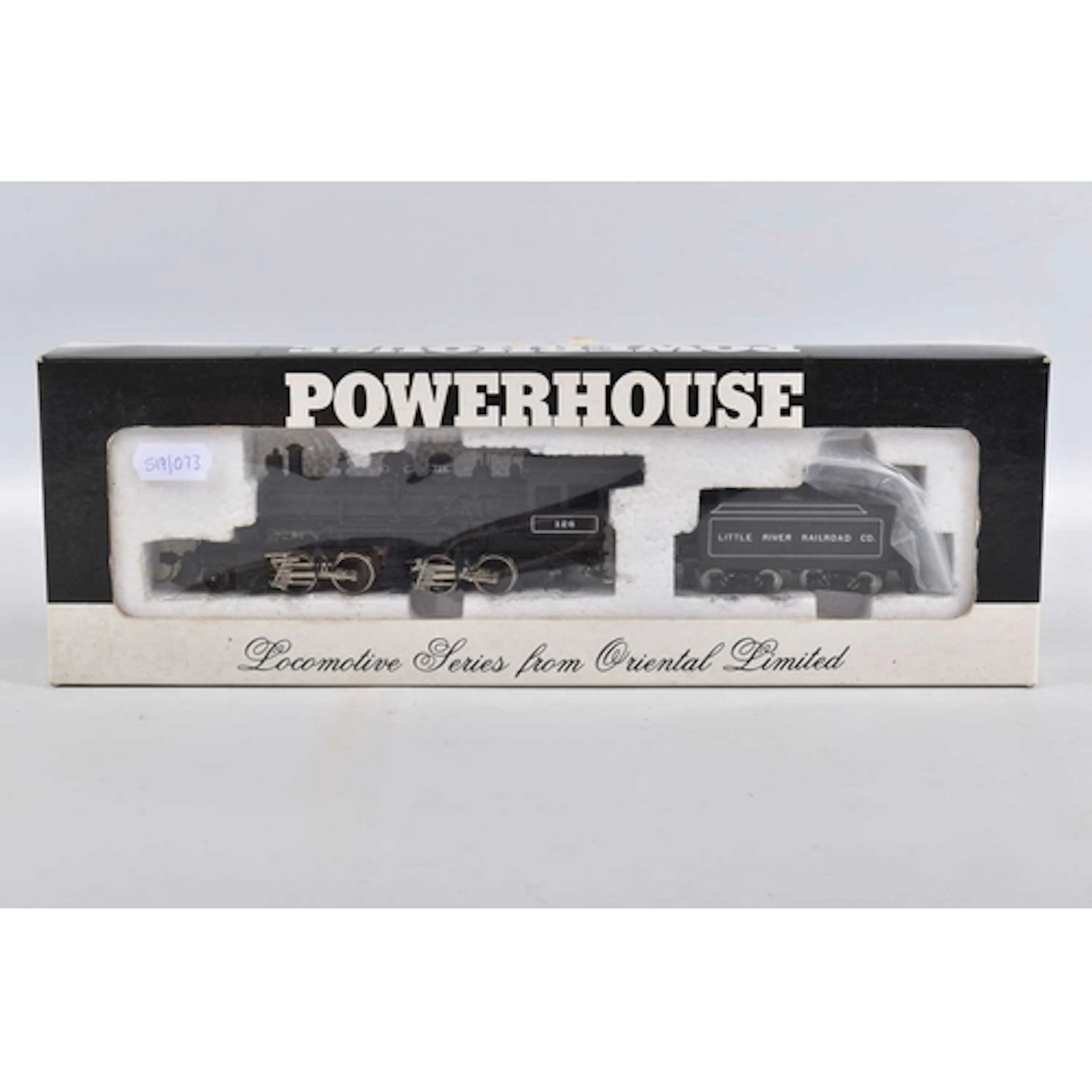 A BOXED POWERHOUSE HO GAUGE BRASS 2-4-4-2 LOCOMOTIVE AND TEN...