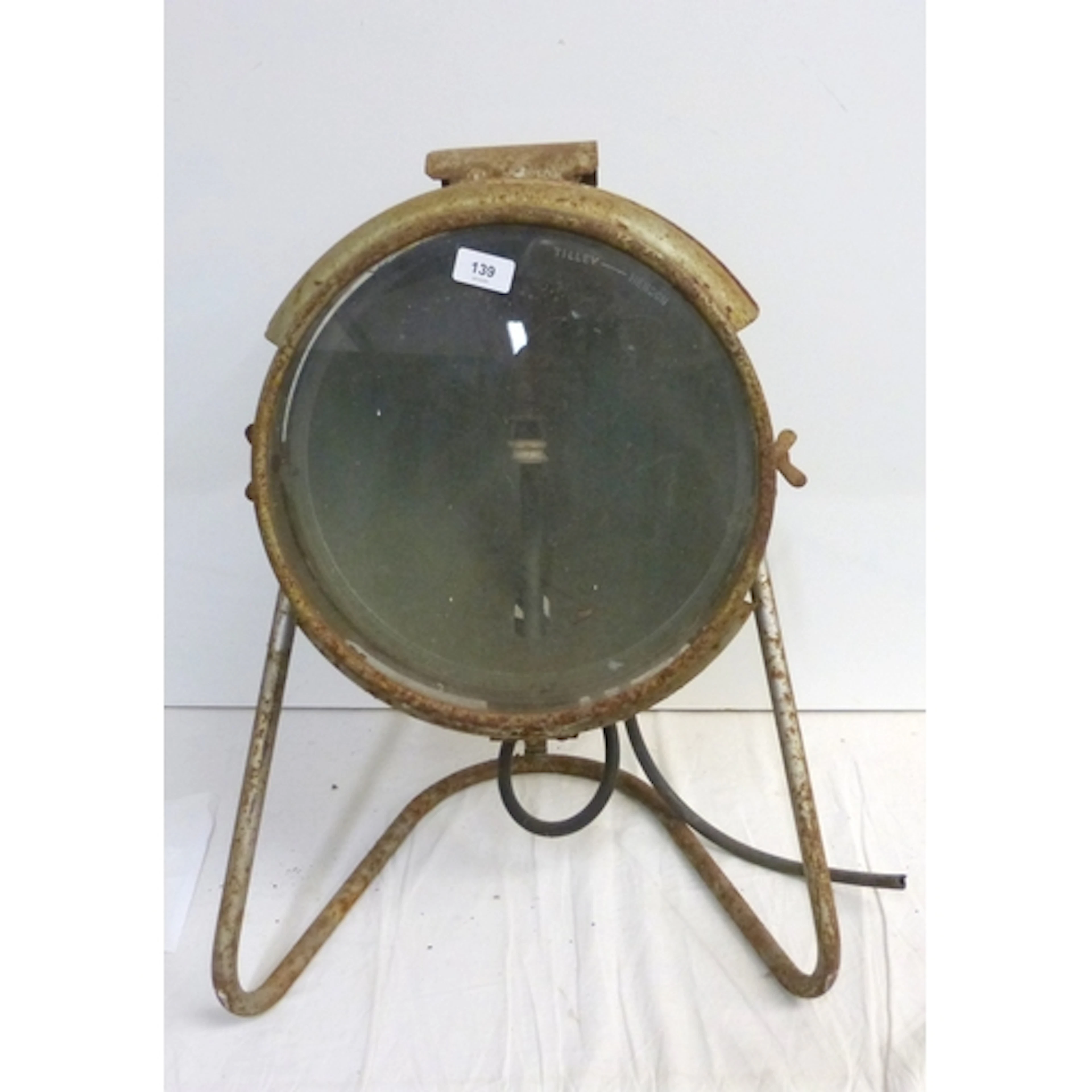 Large Calor gas Tilley search light ( display purposes only)...