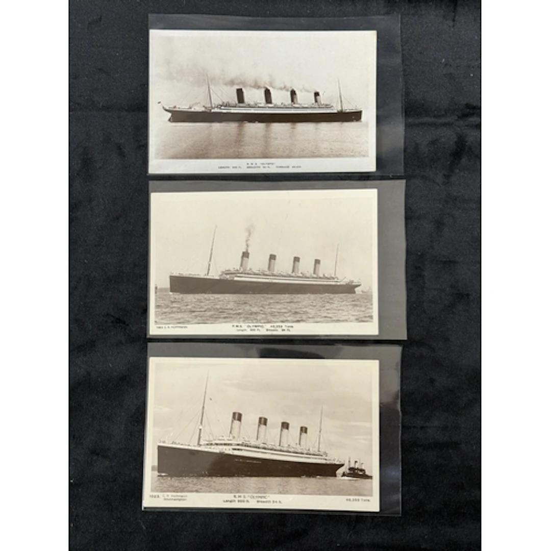 R.M.S. Olympic: R.M.S. Olympic: B&W postcards – R.M.S. ...