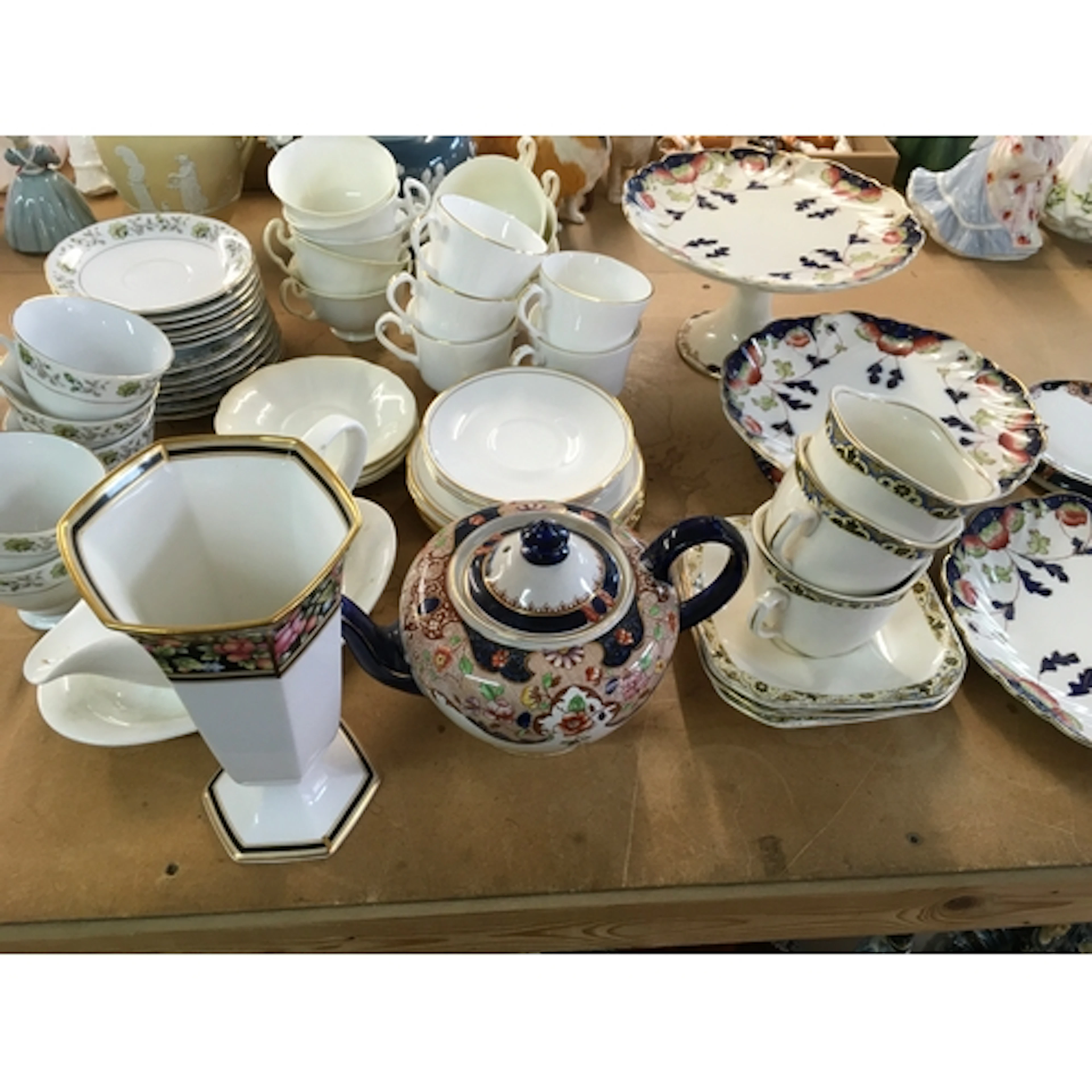 Collection of mixed part tea sets and other ceramics includi...